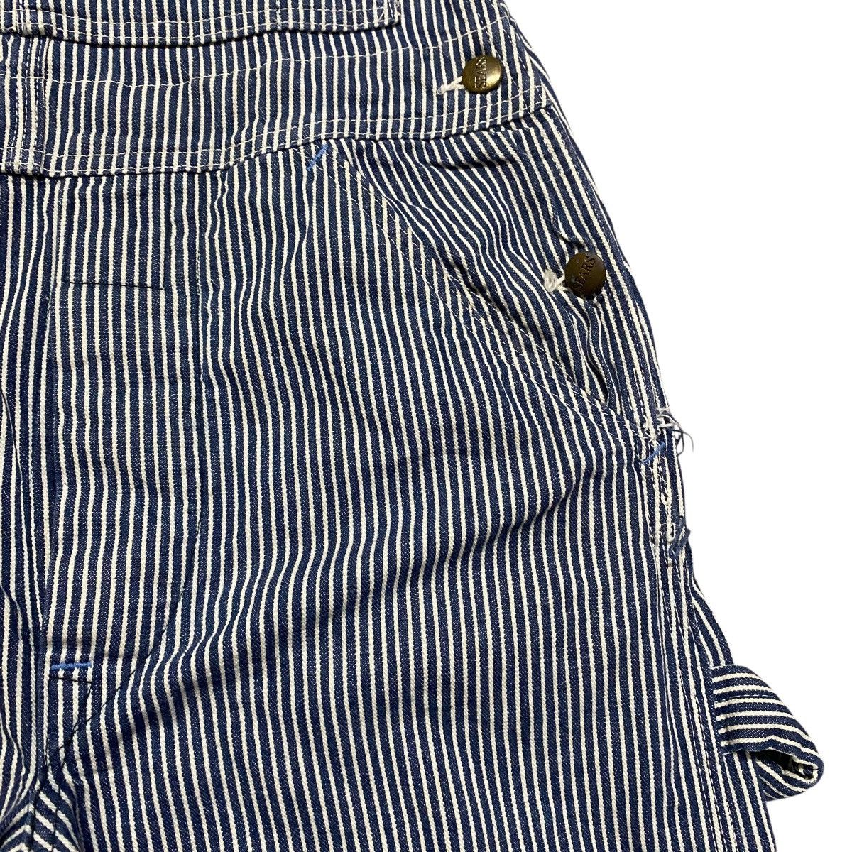 Sears Vintage 60s Sears Roebuck Overall Hickory Striped Size US 32 / EU 48 - 6 Thumbnail