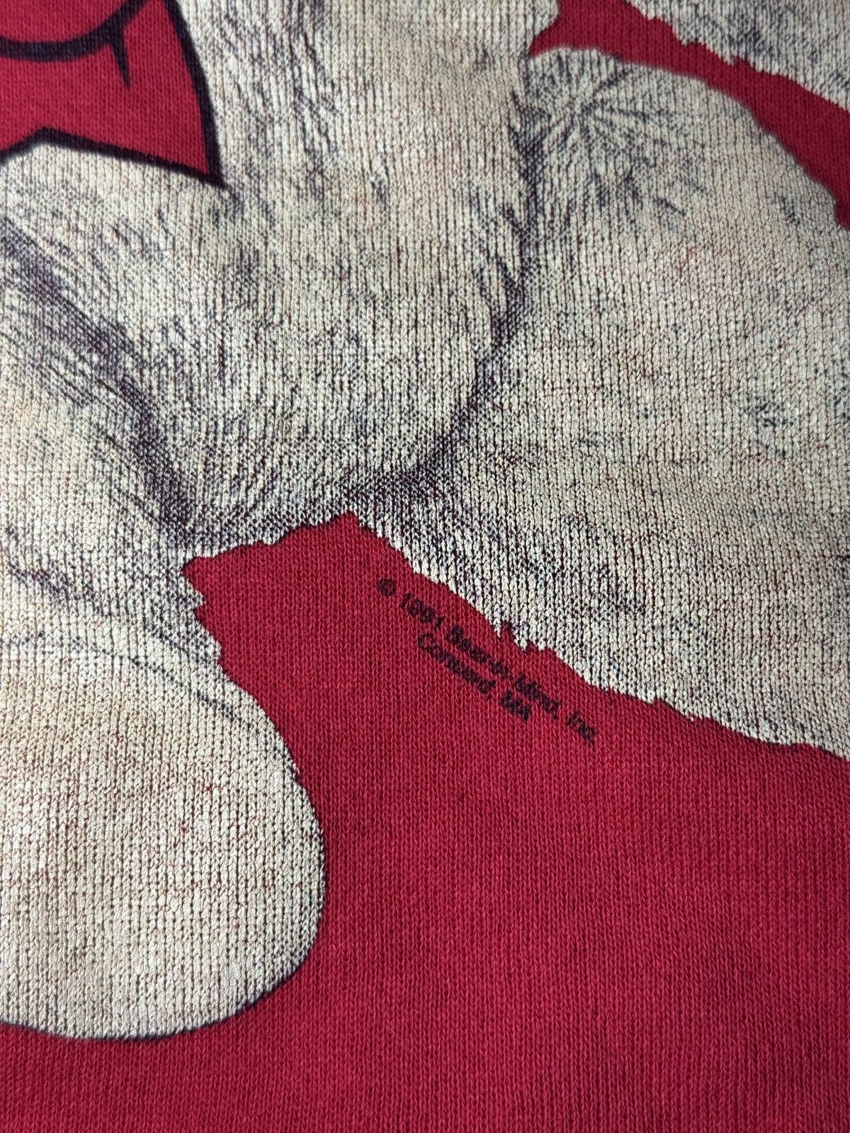 Hanes Vintage 90s Teddy Bear Polo Bear Style Grandma Sweatshirt Size US XXL / EU 58 / 5 - 3 Thumbnail