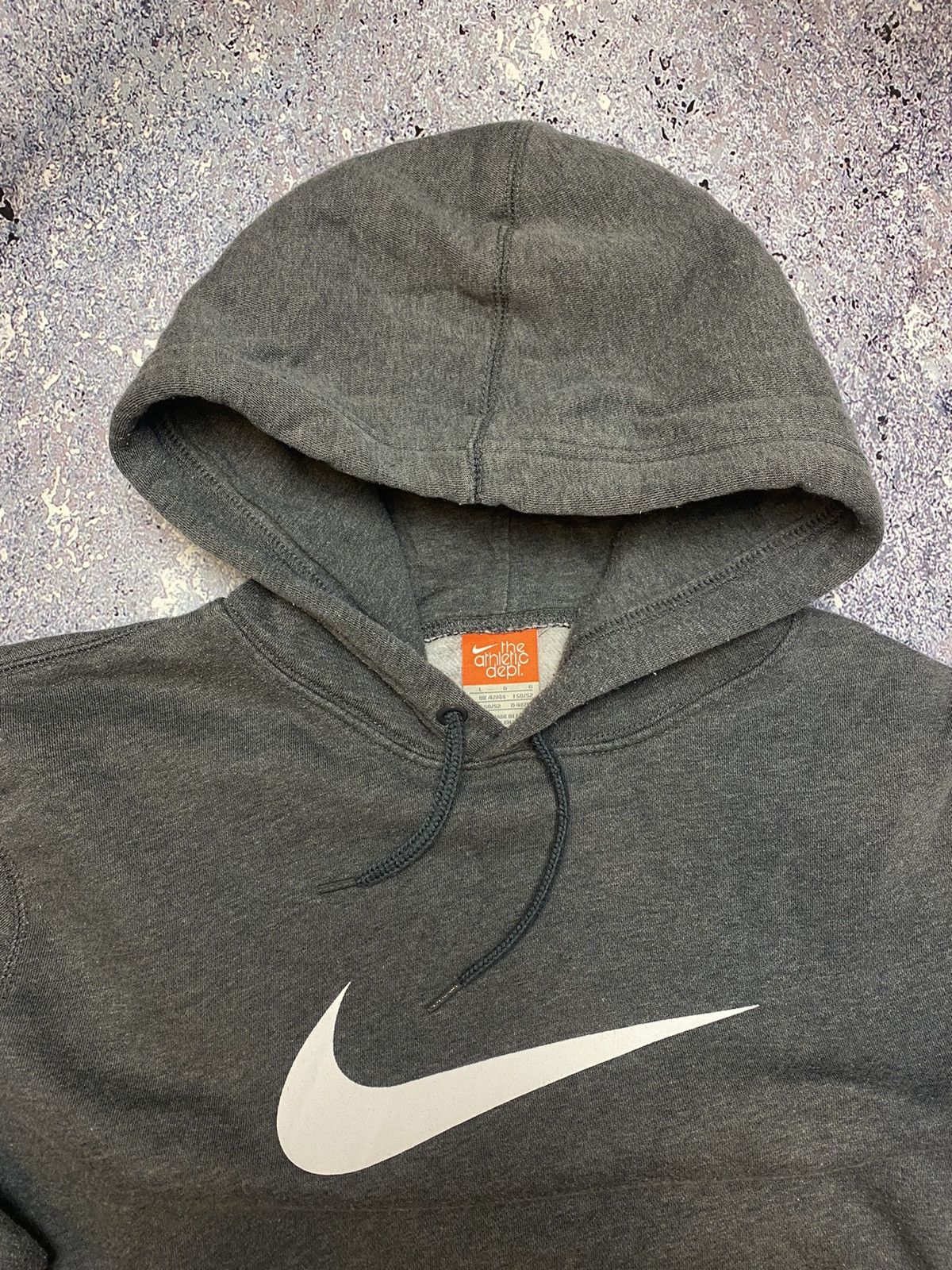 Nike × Vintage 💥JAPANESE NIKE VINTAGE SWOOSH HOODIE Size US L / EU 52-54 / 3 - 9 Thumbnail