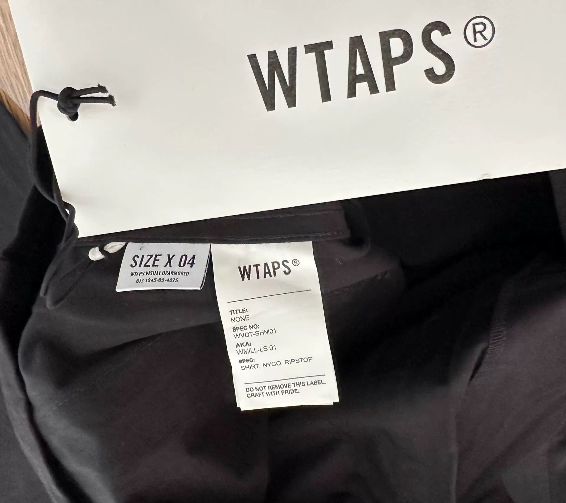 Wtaps WTAPS WMILL-LS 01 NYCO RIPSTOP SHIRT Size US XL / EU 56 / 4 - 3 Thumbnail