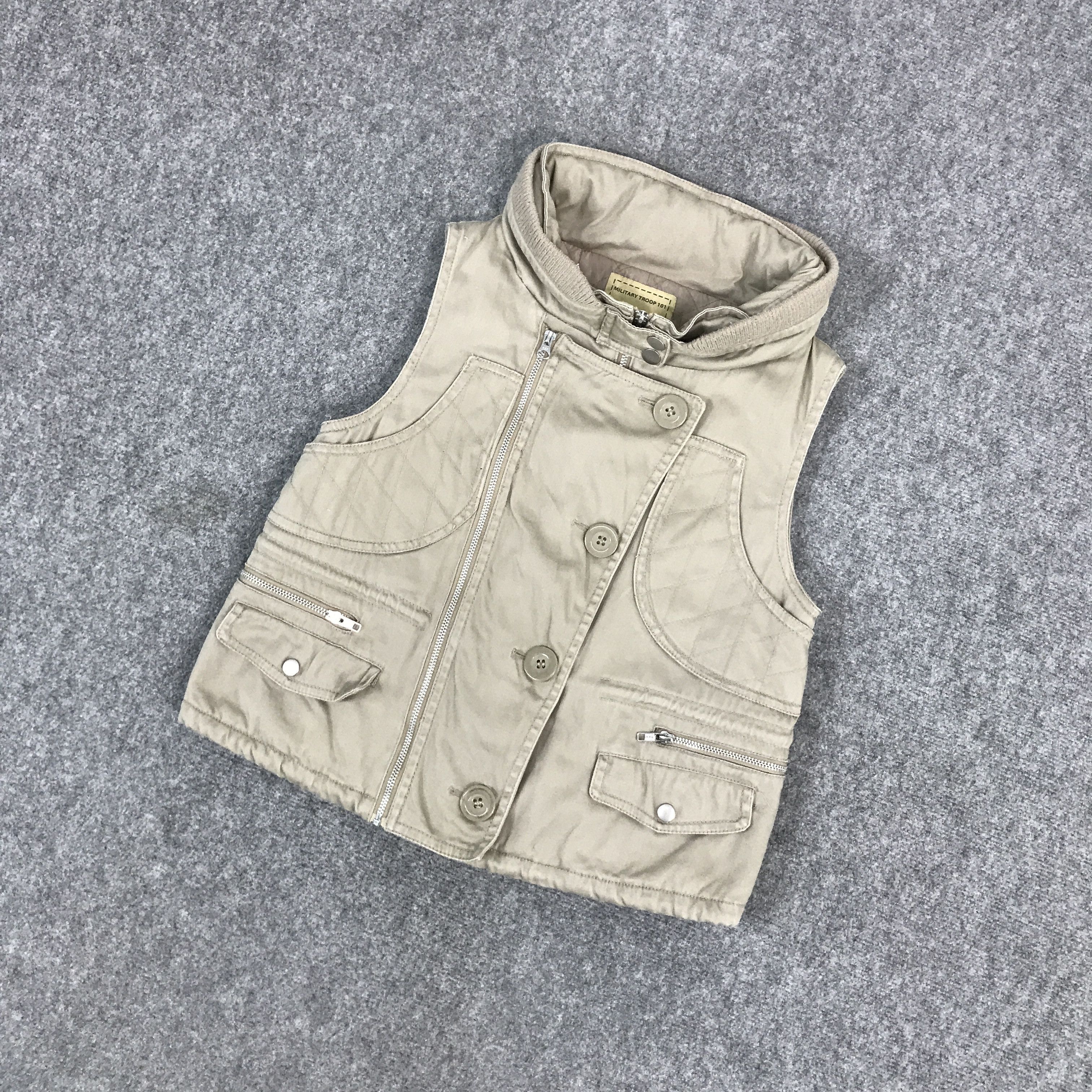 If Six Was Nine × Japanese Brand BACK NUMBER BROWN VESTS Size US M / EU 48-50 / 2 - 5 Thumbnail