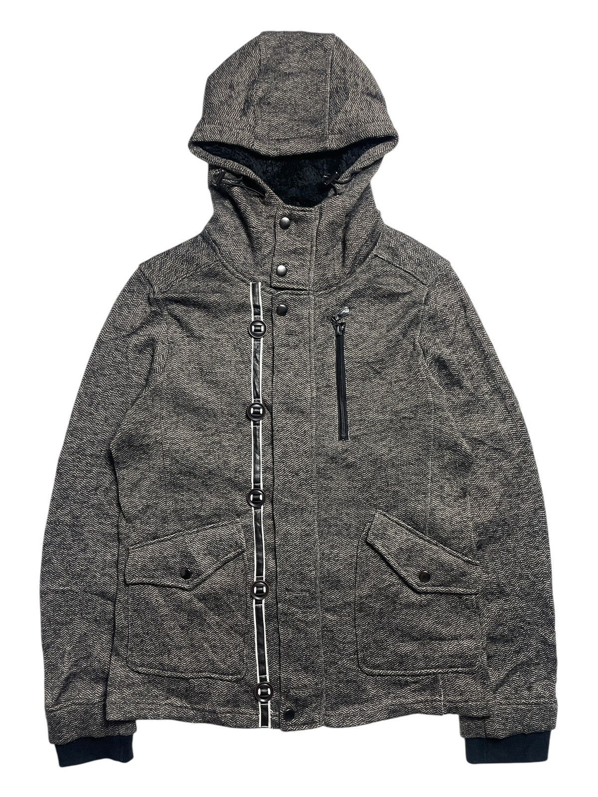 14th Addiction 2000’s Thruxton - Vkei Style Wool Jacket Size US M / EU 48-50 / 2 - 1 Thumbnail