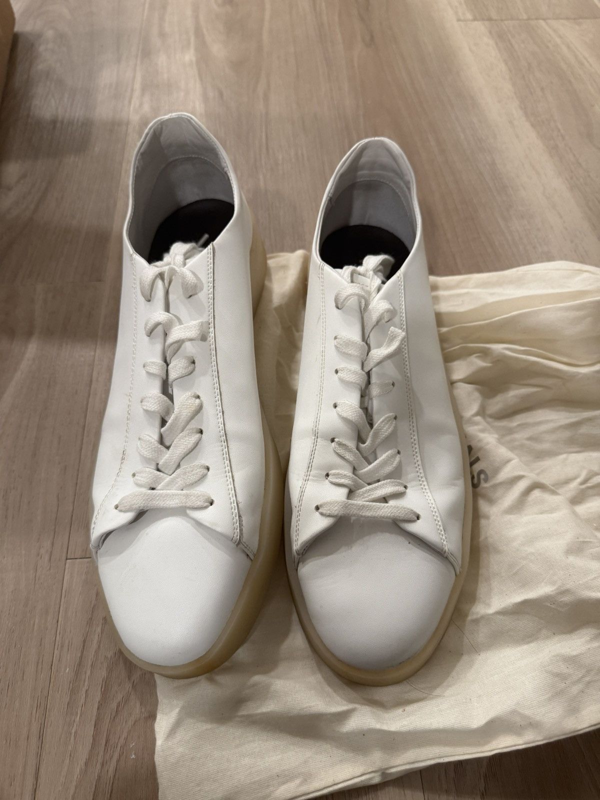 Essentials × Fear of God Fear of God Essentials Tennis Low ‘White’ Size US 10 / EU 43 - 7 Thumbnail