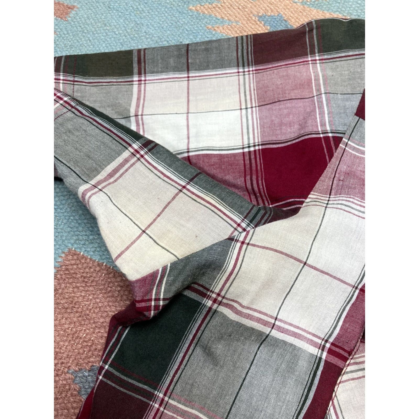 Wrangler VINTAGE Wrangler Pearl snap western shirt plaid short sleeve red 90s XL Mens Size US XL / EU 56 / 4 - 7 Thumbnail