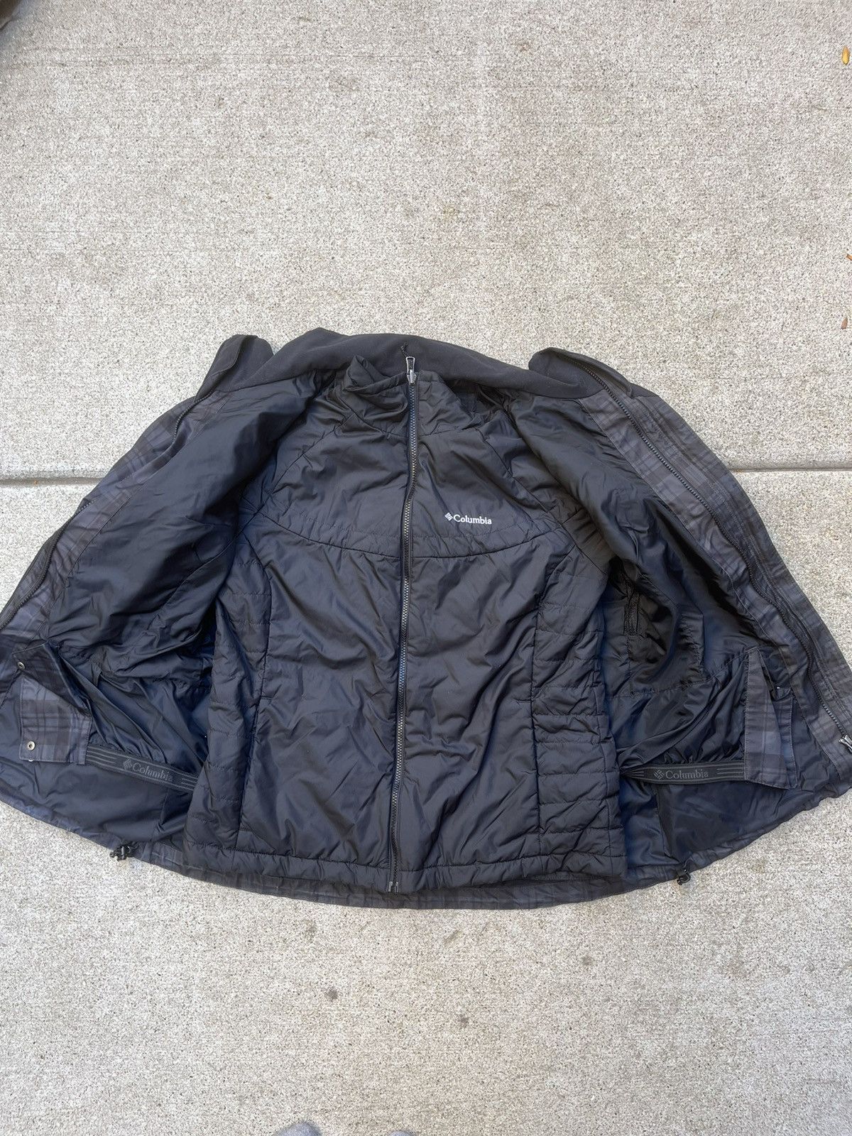 Columbia Black Plaid Columbia Interchange Omniheat Jacket Size US XL / EU 56 / 4 - 10 Thumbnail