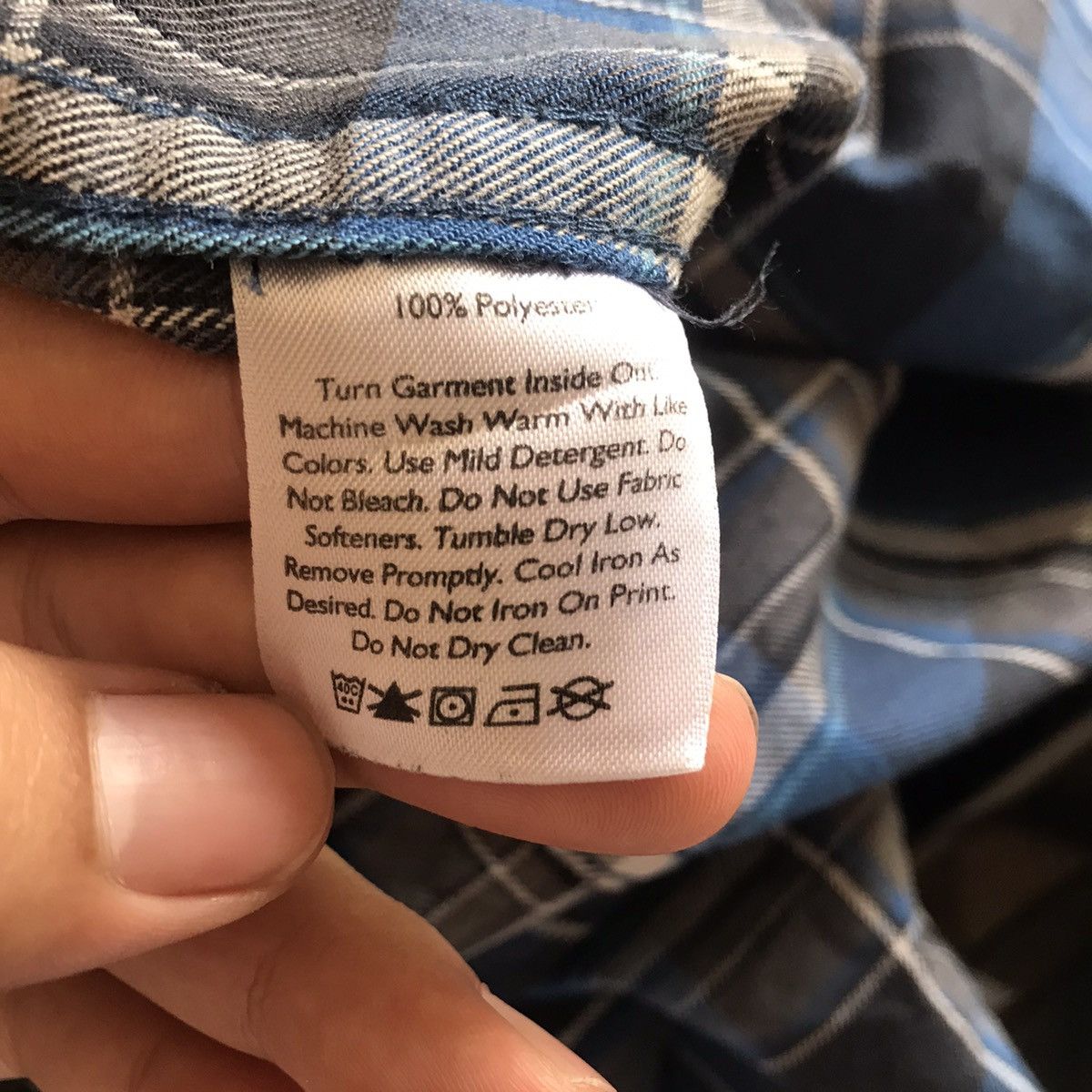 Eddie Bauer × Flannel × Hysteric Glamour Eddie Bauer Flannel 2 chest Pocket Long Sleeves Shirt blue Size US XL / EU 56 / 4 - 8 Thumbnail