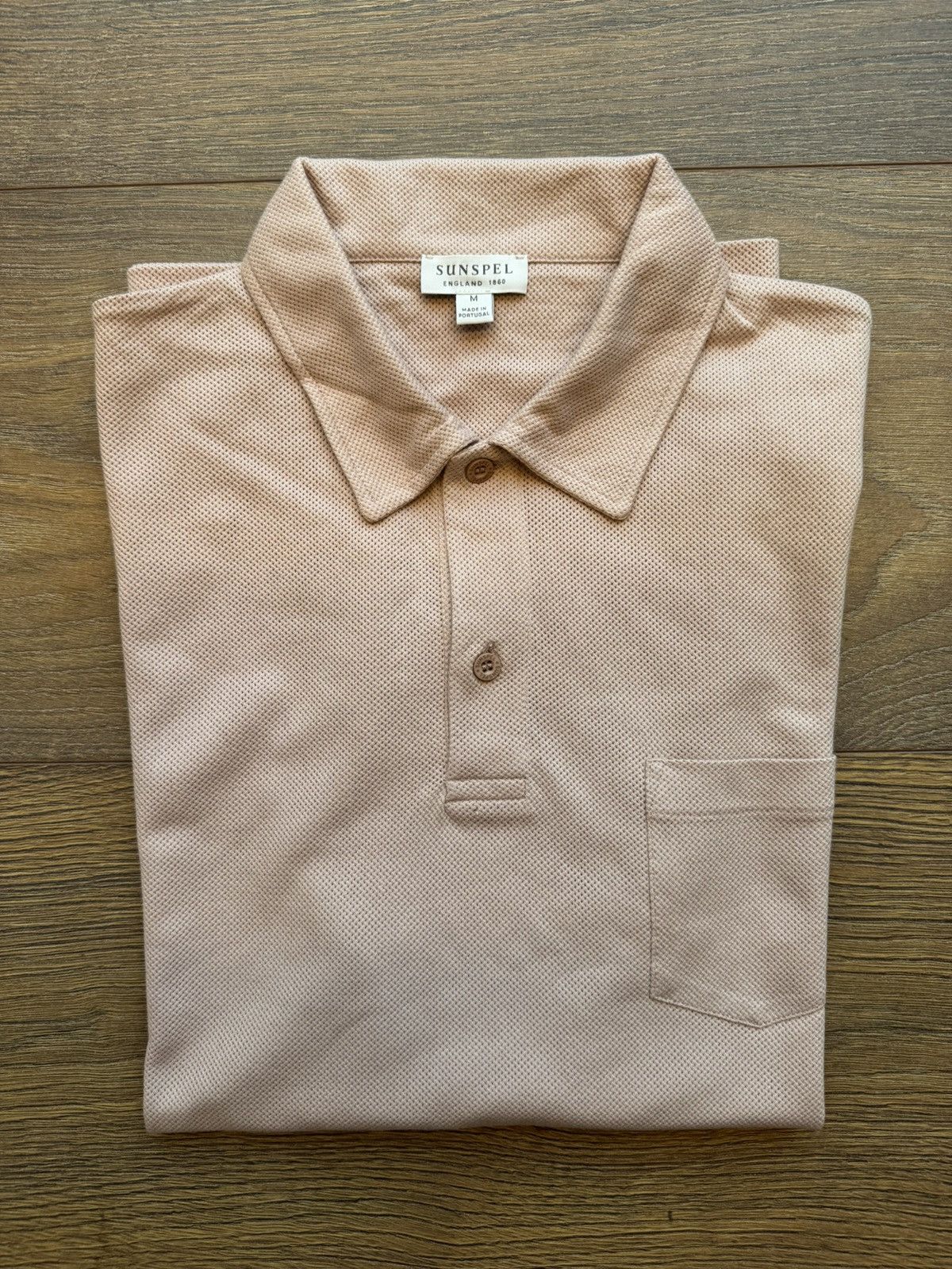 Sunspel Sunspel Pink Riviera Polo - Size M Size US M / EU 48-50 / 2 - 1 Thumbnail