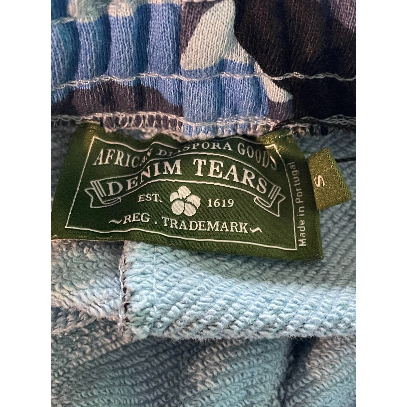 DENIM TEARS Denim Tears Blue Camo Sweats Size US 30 / EU 46 - 3 Thumbnail