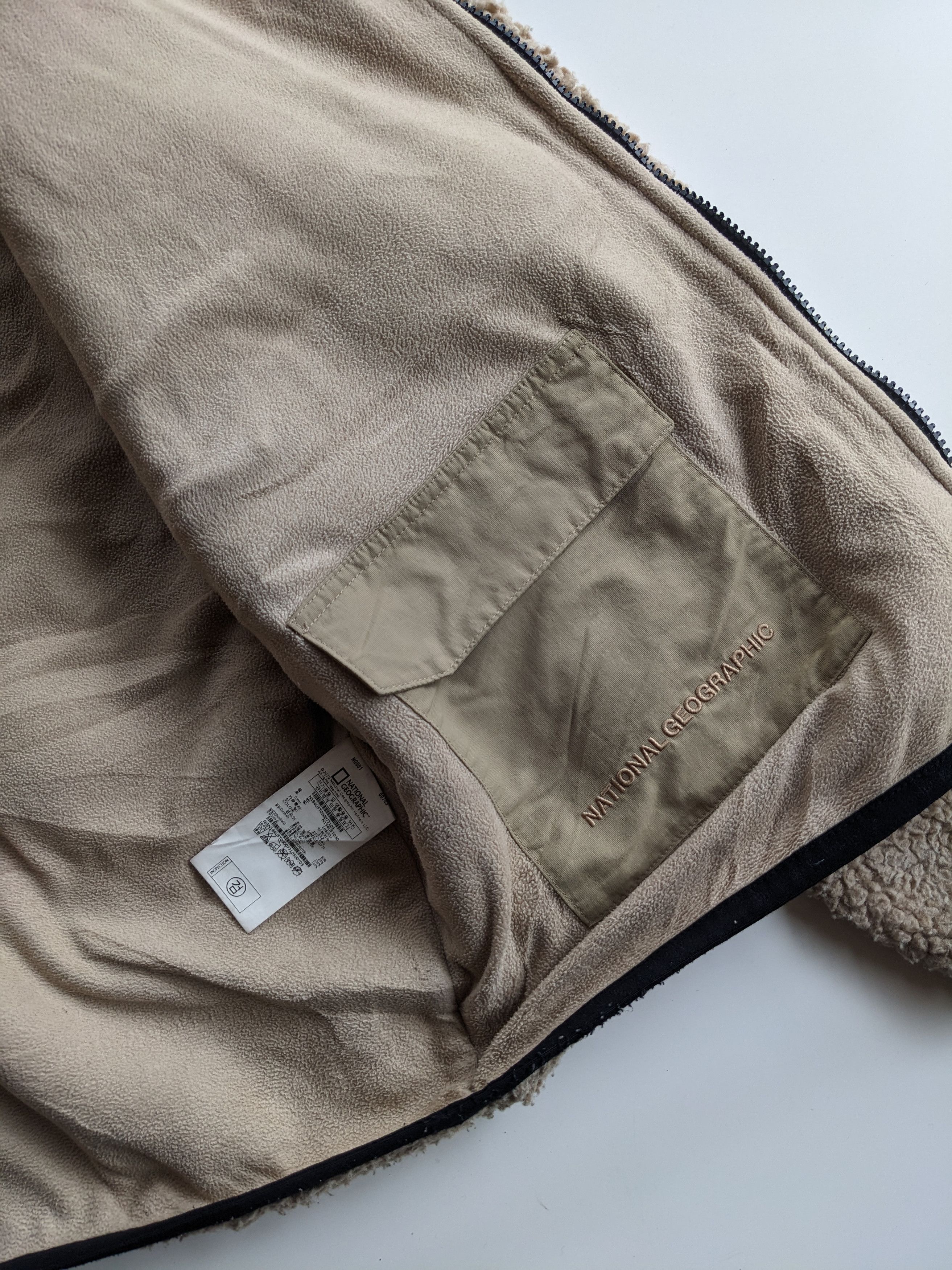 Vintage National Geographic fleece hoodie Size US XL / EU 56 / 4 - 7 Thumbnail