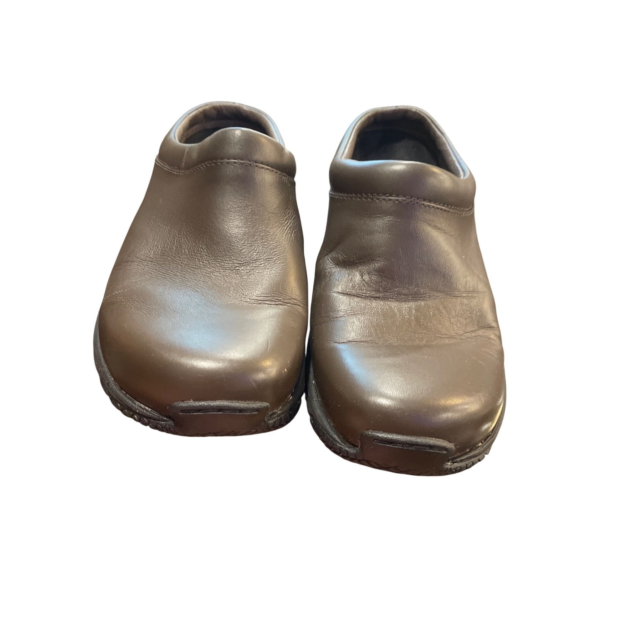 Merrell Merrell Ortholite Foam wms brown leather clogs mules sz 8 SK Size US 8 / IT 38 - 12 Thumbnail