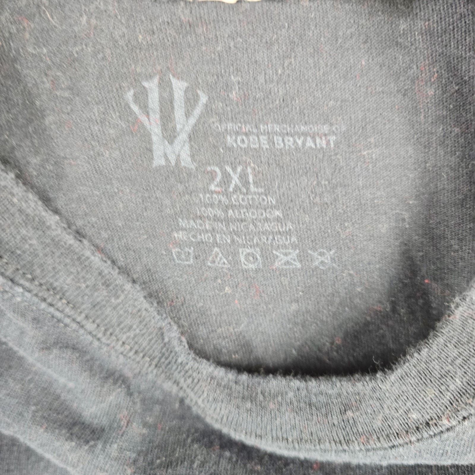 Other Kobe Bryant 2020 Official Shirt XXL Black Los Angeles Lakers Size US XXL / EU 58 / 5 - 5 Thumbnail