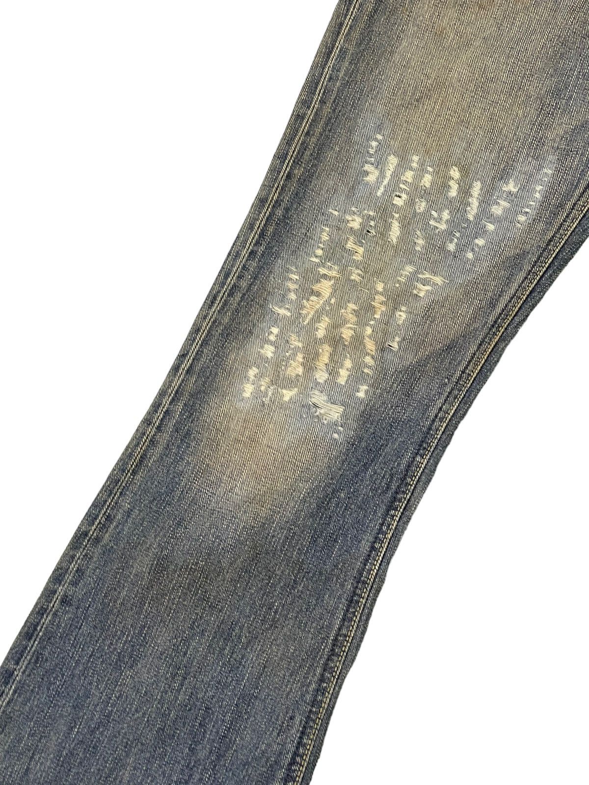 Lee Flare Jeans Lee Japan Distress Faded Boot Cut 7🟦5 Size US 30 / EU 46 - 6 Thumbnail
