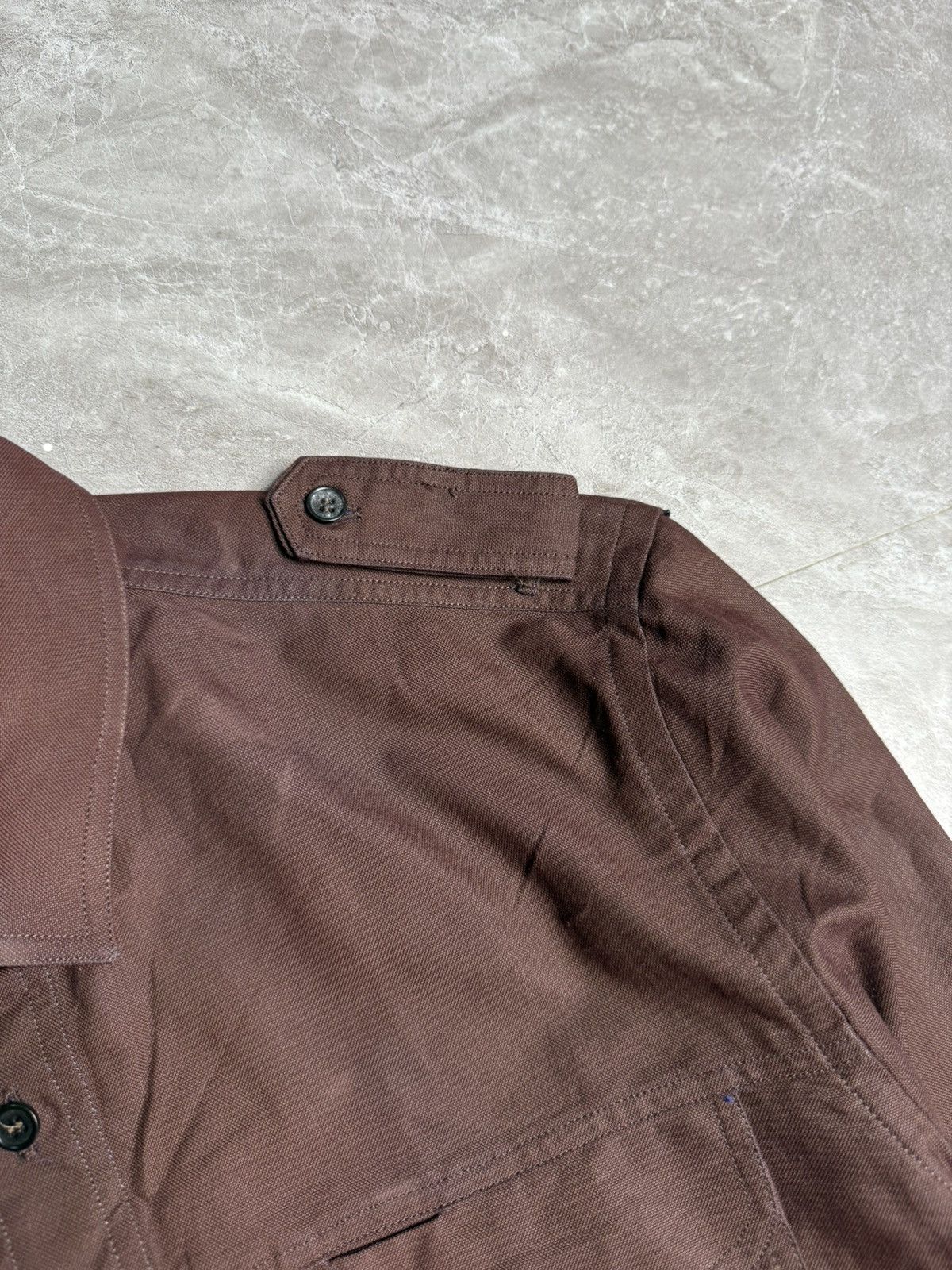 Raf by Raf Simons Raf by raf simons Garment Dyed Military Shirt Size US S / EU 44-46 / 1 - 4 Thumbnail