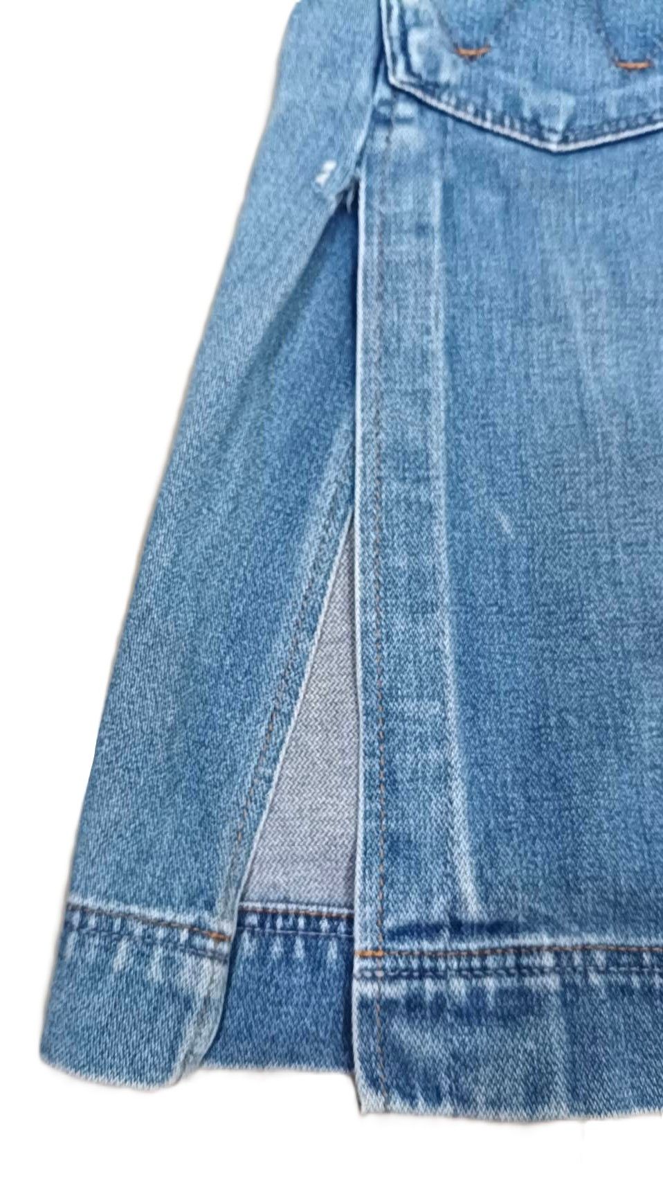 Vintage × Wrangler VTG Wrangler Denim Skirt Size 30" / US 8 / IT 44 - 5 Thumbnail