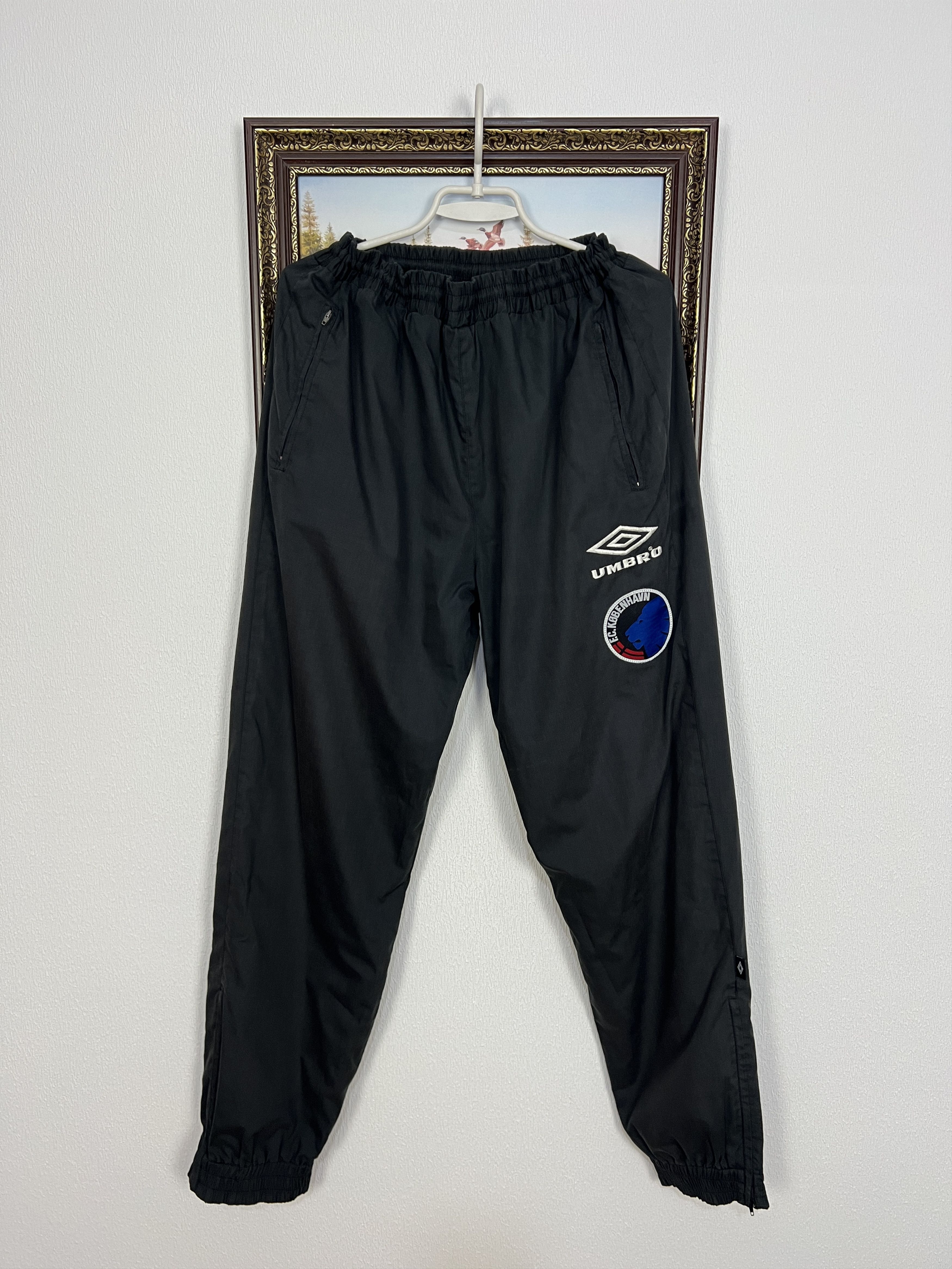 Umbro Copenhagen Kobenhavn Football Pants Soccer Sweatpants Size US 34 / EU 50 - 1 Thumbnail