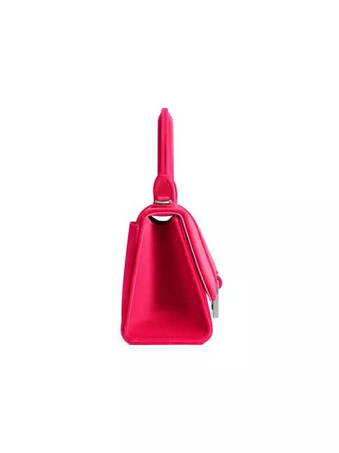 Balenciaga o1mt1gz0824 Size: OS / Hourglass XS Handbag Velvet Jersey Size ONE SIZE - 3 Thumbnail