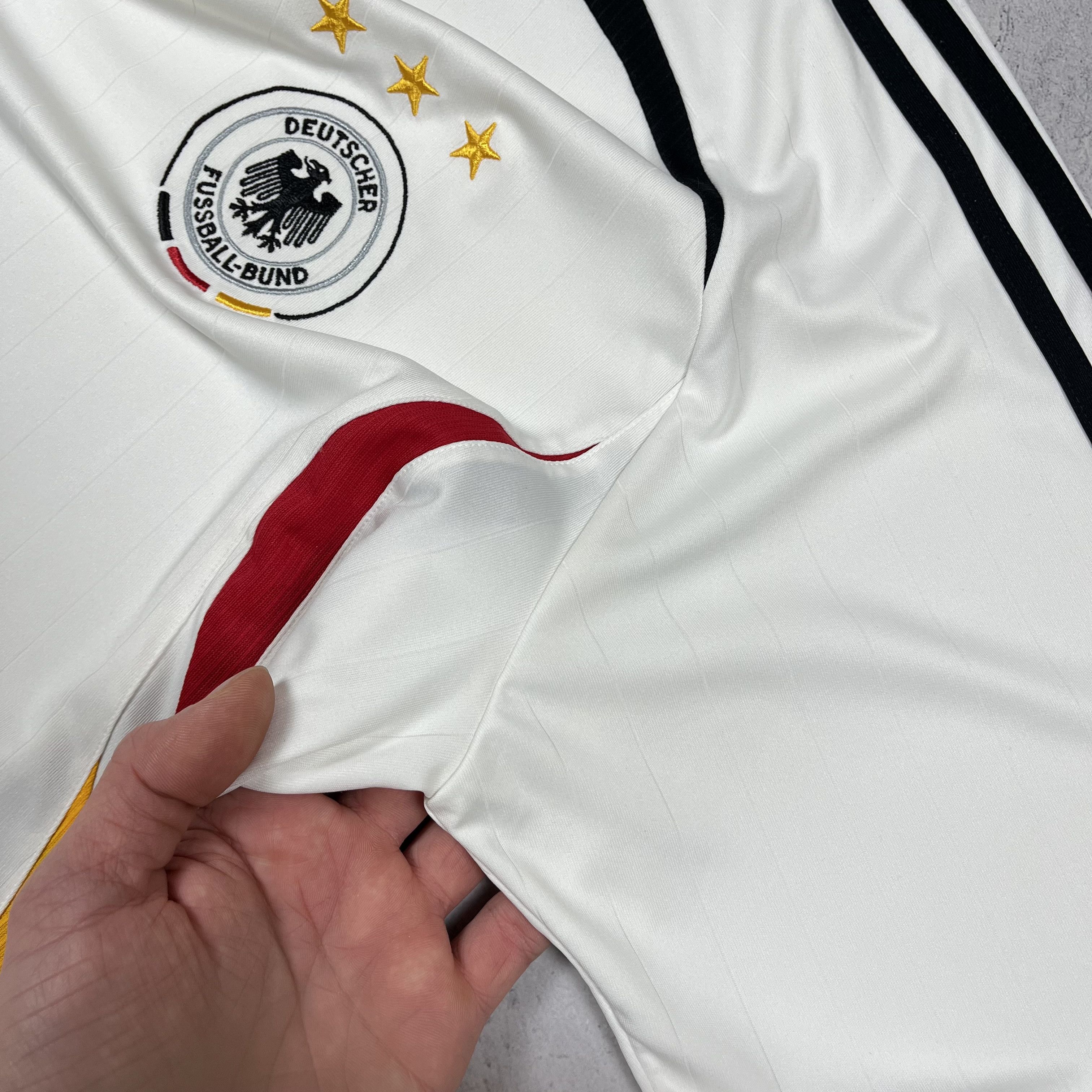 Adidas Vintage Adidas Germany Home Soccer Jersey Shirt 2006/2008 Size US XXL / EU 58 / 5 - 15 Thumbnail