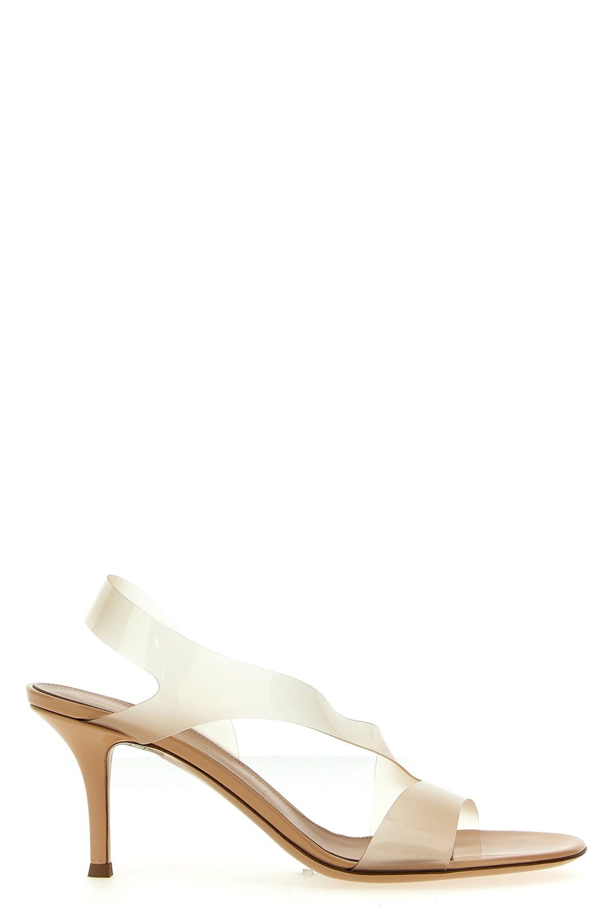 image of Gianvito Rossi 'metropolis' Sandals in Beige, Women's (Size 5)