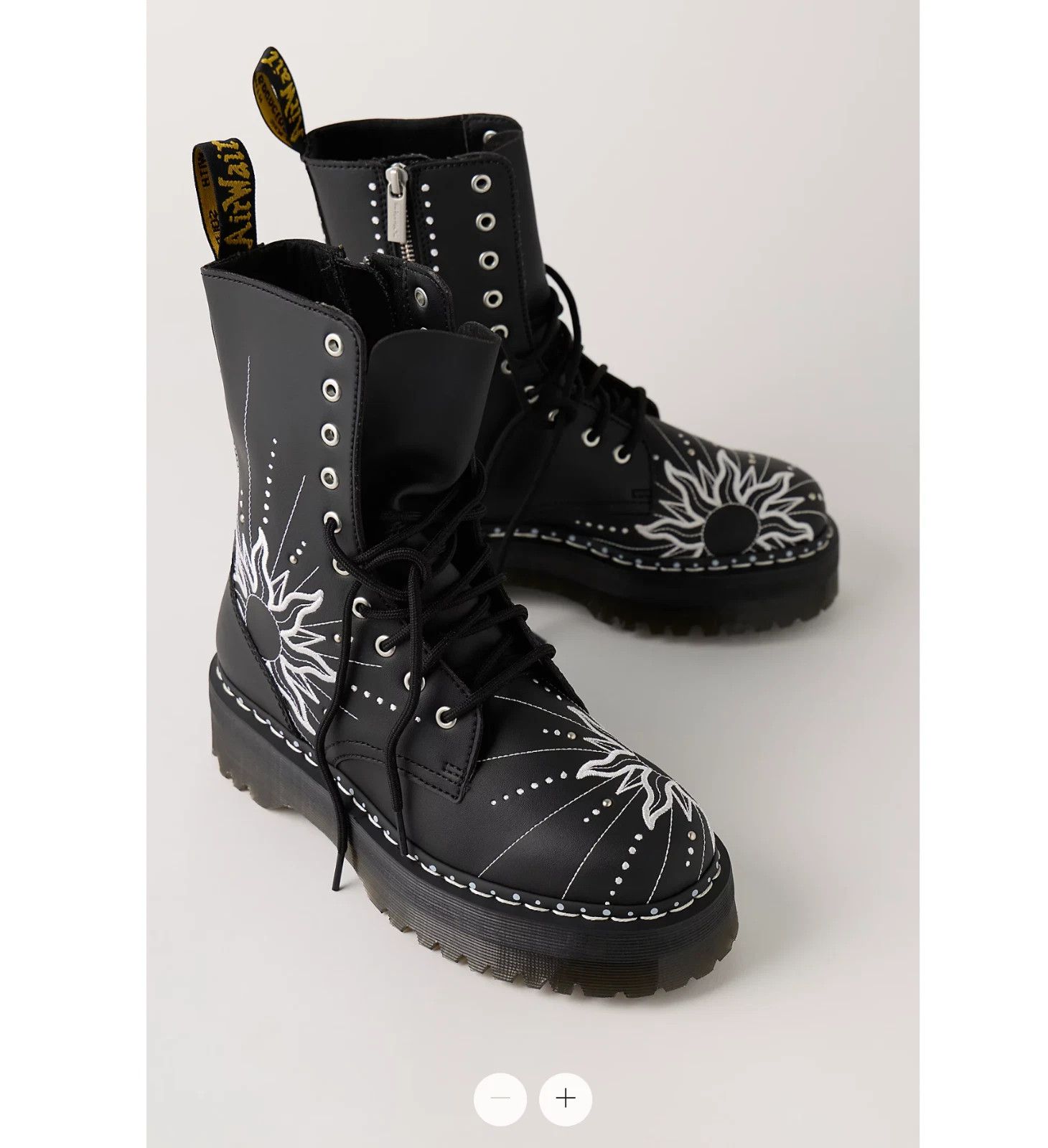 Dr. Martens DR. MARTENS JADON HI SOLAR FLARE LEATHER PLATFORMS Size US 11 / EU 44 - 1 Thumbnail
