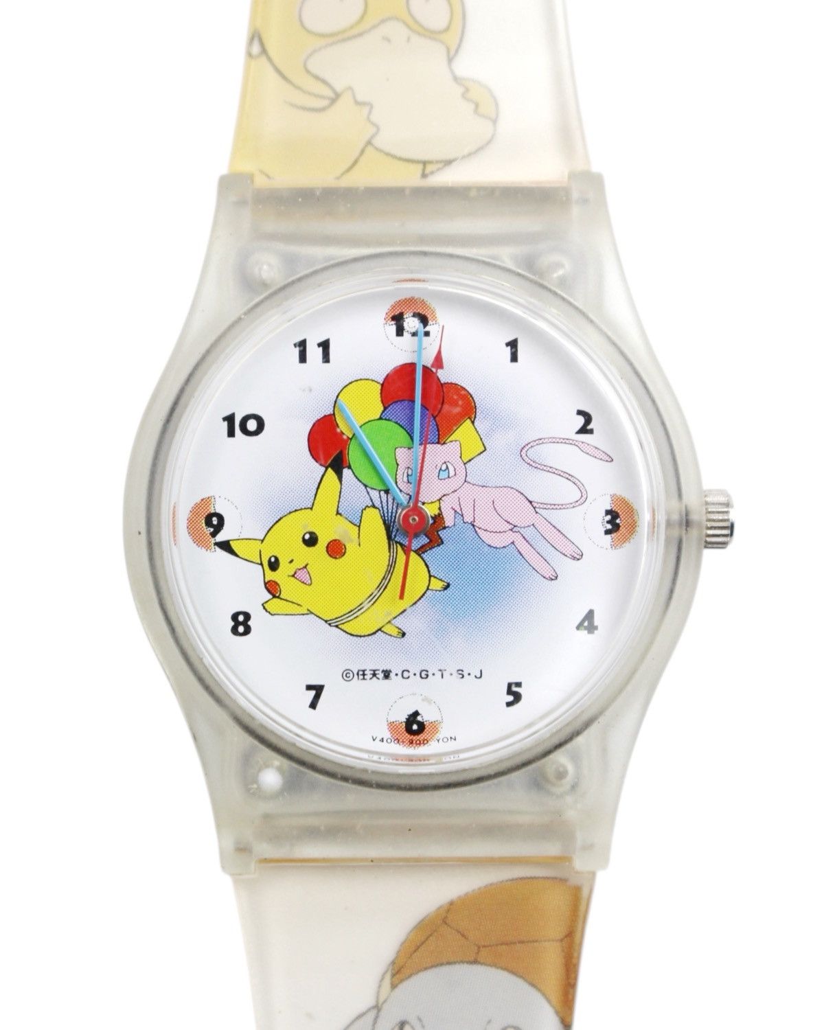 Pokemon 1999 POKÉMON X ANA EXCLUSIVE BALLOON PIKACHU & MEW WATCH Size ONE SIZE - 1 Thumbnail