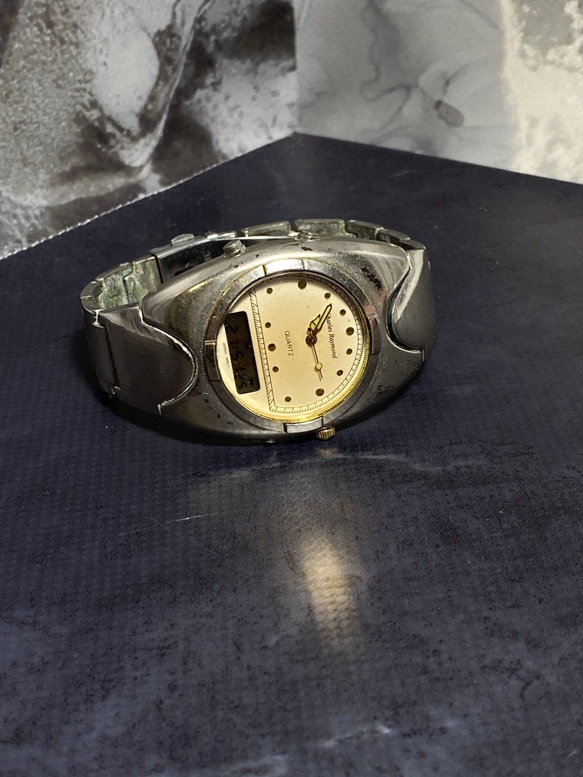 Vintage Charles Raymond Analog-Digital Watch | Japanese Movement Size ONE SIZE - 7 Thumbnail