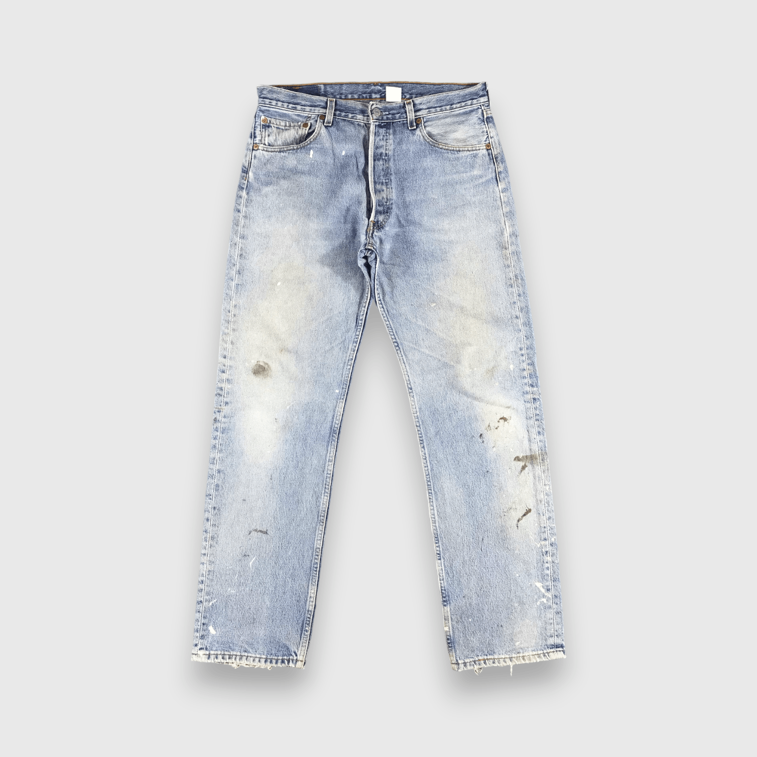 Levi's 90s Vintage Light Wash Levis 501 Jeans-J1998 Size US 26 / EU 42 - 1 Thumbnail