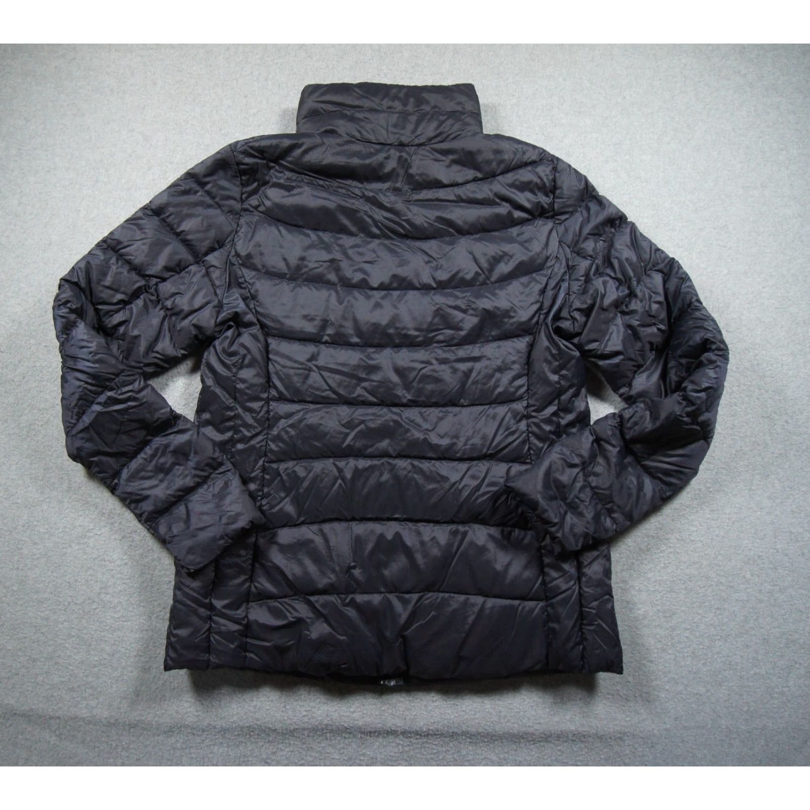 Uniqlo Uniqlo Jacket Womens Large Gray Puffer Lightweight Down Filled Outdoors Ladies Size L / US 10 / IT 46 - 4 Thumbnail