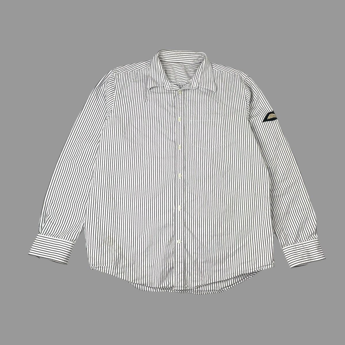 Vintage Vintage Y2K RAF Royal Air Force button up shirt Size US L / EU 52-54 / 3 - 2 Thumbnail