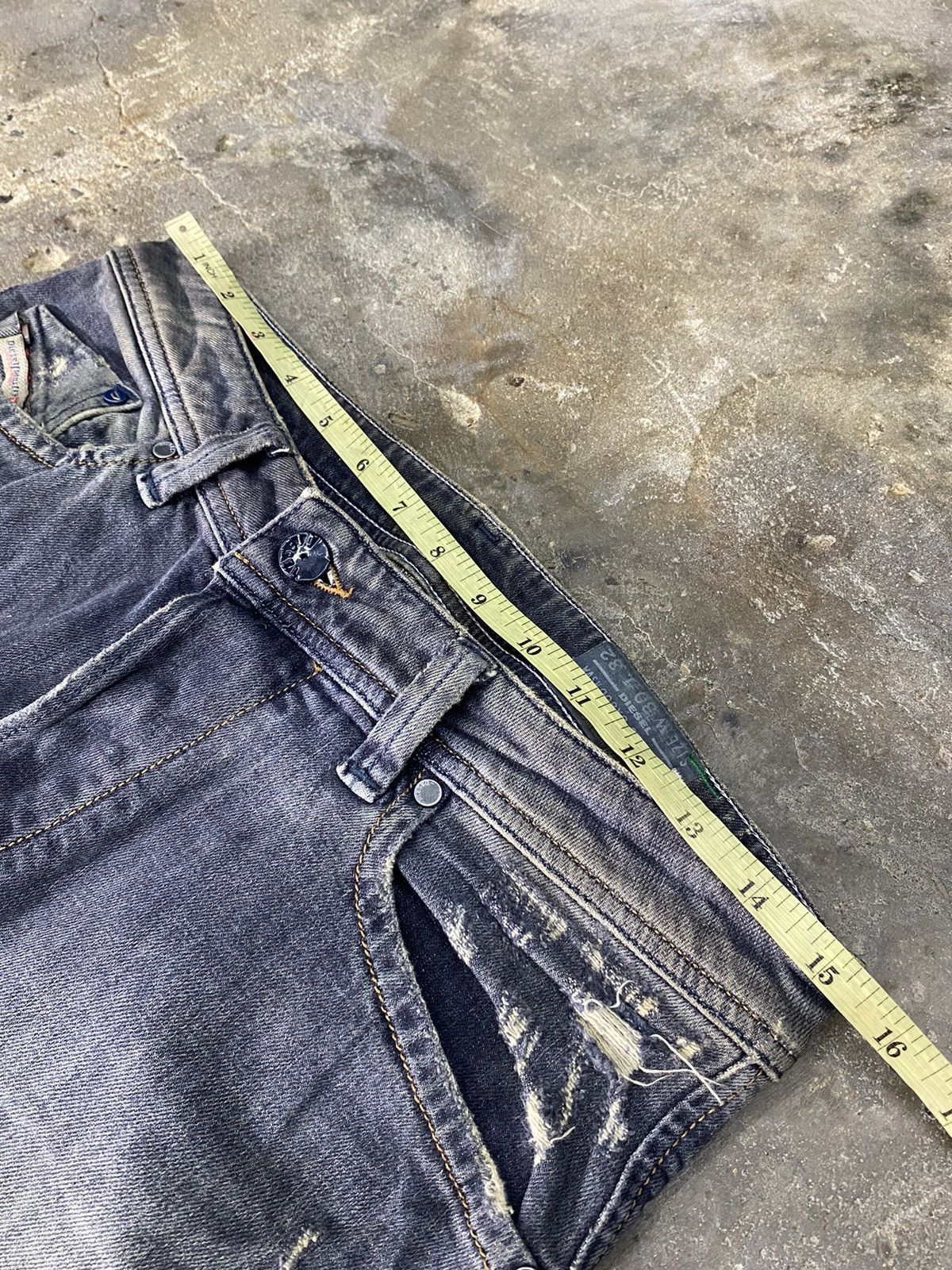 Diesel × Japanese Brand × Vintage Diesel industries blue jeans wash japanese brand Size US 30 / EU 46 - 18 Thumbnail