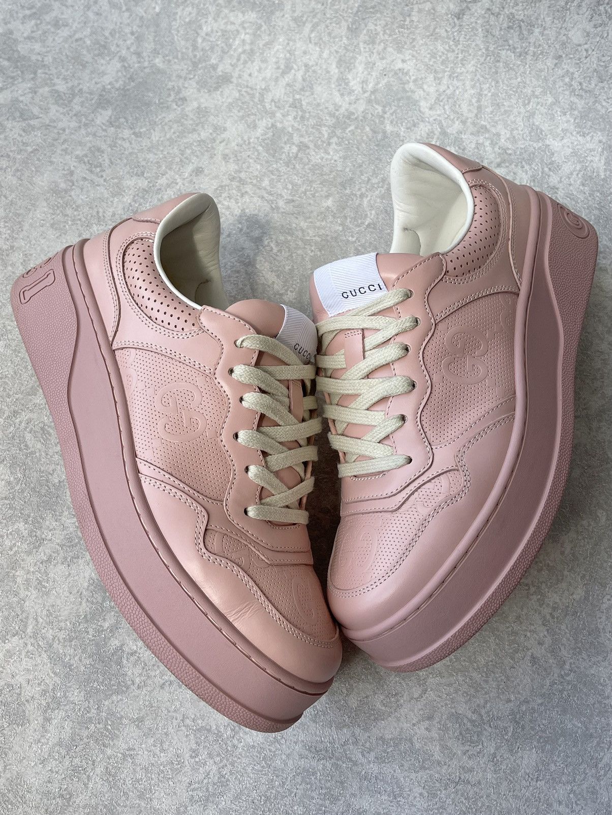 Gucci Gucci Jumbo GG Tennis Embossed Sneaker Trainers Chunky Size US 9.5 / IT 39.5 - 2 Thumbnail
