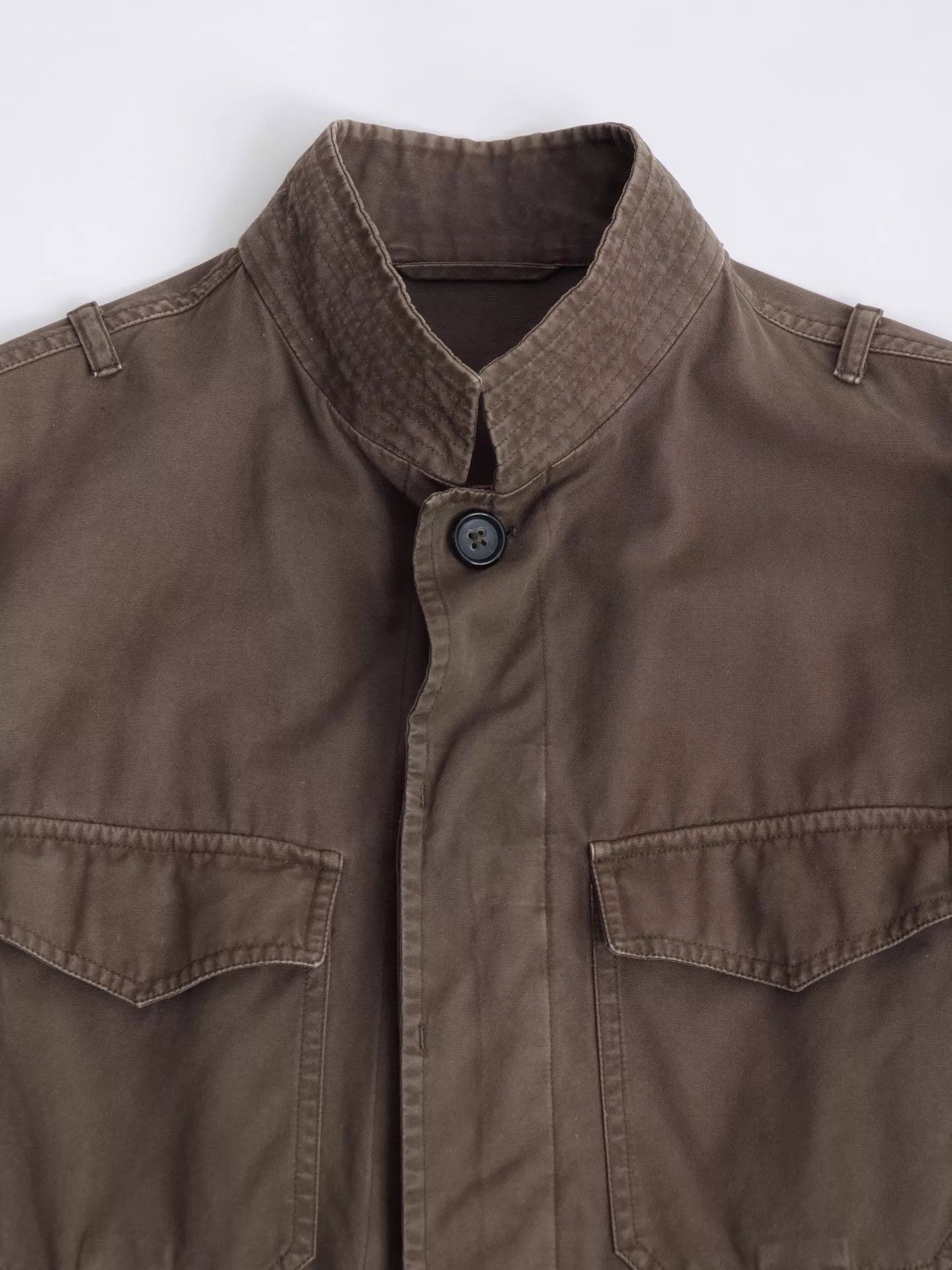 Jil Sander JIL SANDER by Raf Simons Brown Military Unisex Jacket Size US S / EU 44-46 / 1 - 8 Thumbnail