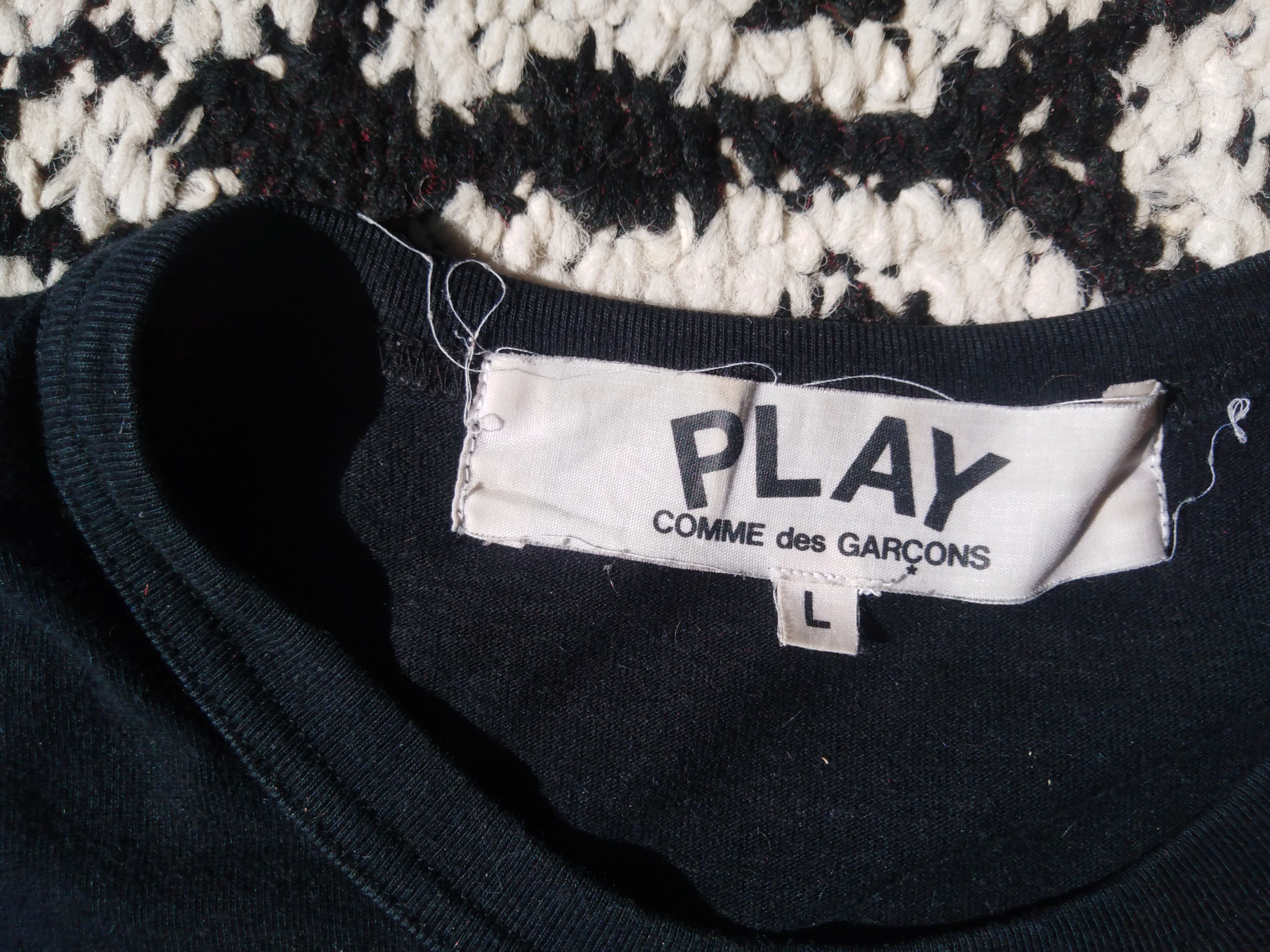 Comme des Garcons Comme Des Garcons Play Vintage Heart Tee Size US L / EU 52-54 / 3 - 4 Thumbnail