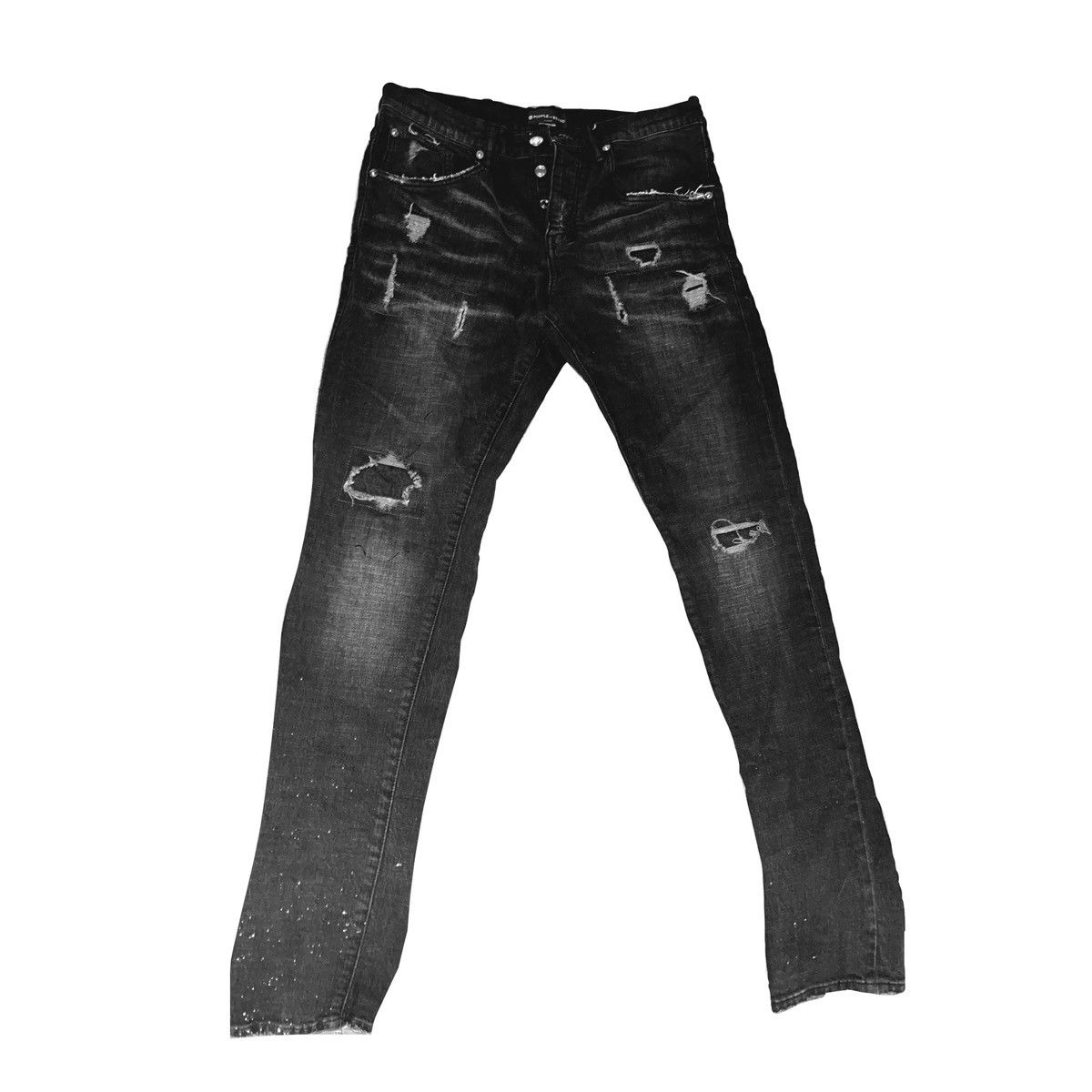 Purple Brand Purple Brand pants Distressed Size US 34 / EU 50 - 1 Thumbnail