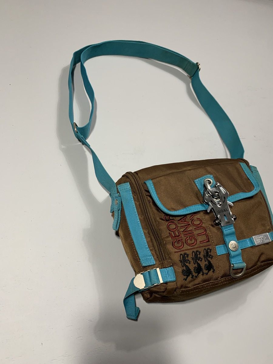 Japanese Brand Vintage GGL George Gina & Lucy Crossbody Messenger Bag Y2K Size ONE SIZE - 3 Thumbnail