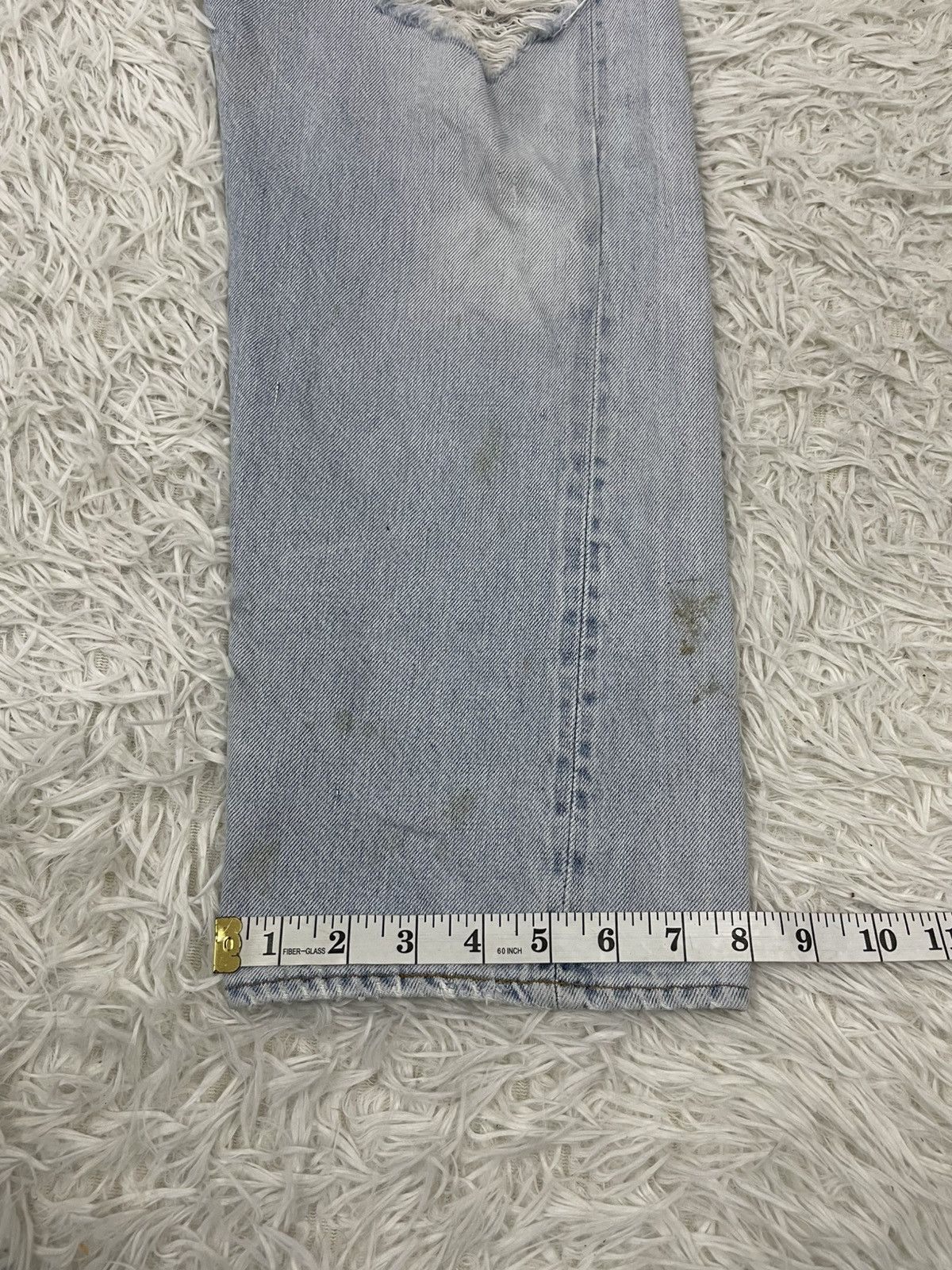 Levi's Vintage Levis 501 Denim Selfedge Pants Button No 524 Size US 28 / EU 44 - 17 Thumbnail
