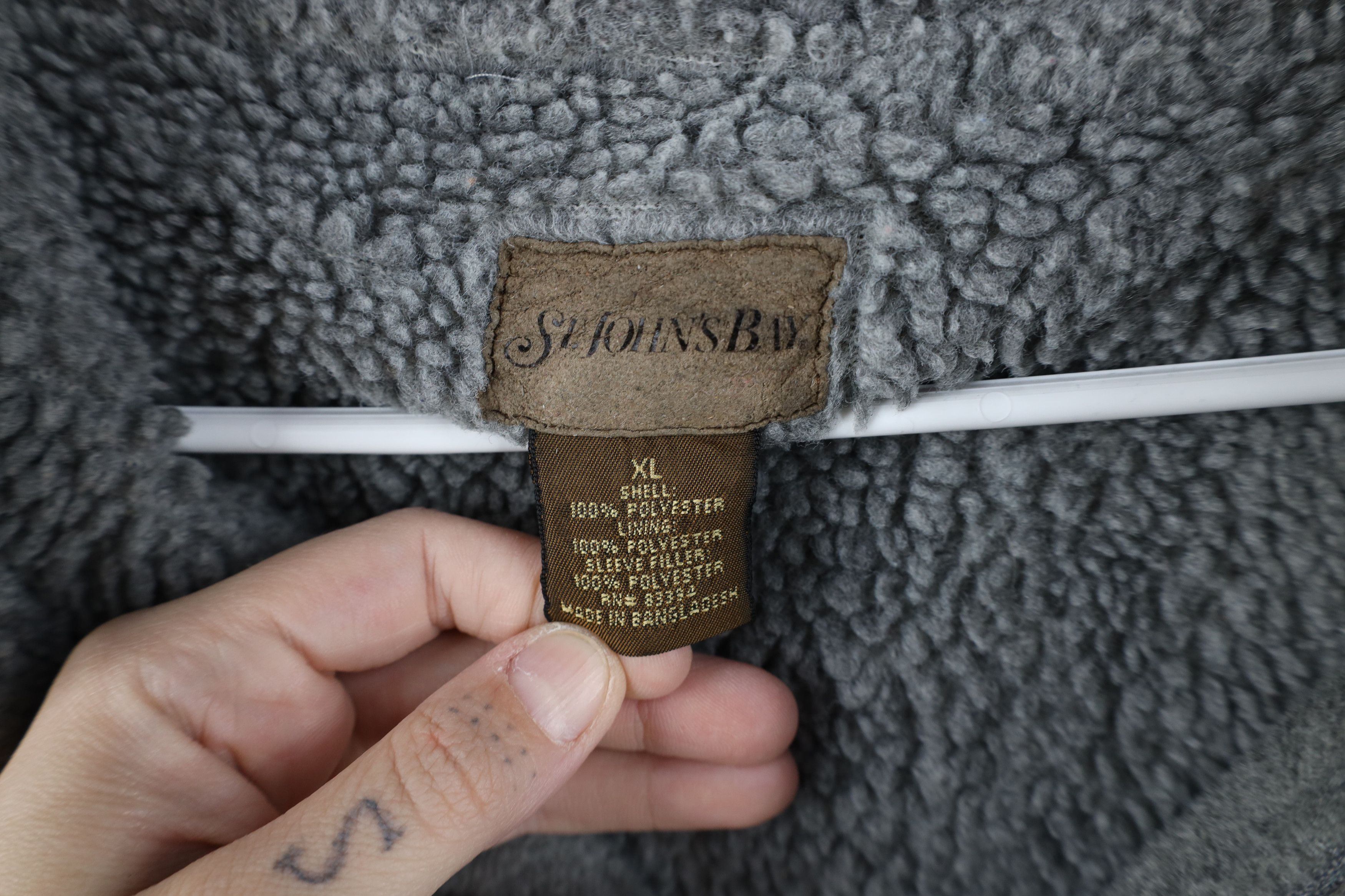 Vintage Vintage Y2K Streetwear Deep Pile Fleece Lined Fleece Jacket Size US XL / EU 56 / 4 - 9 Thumbnail