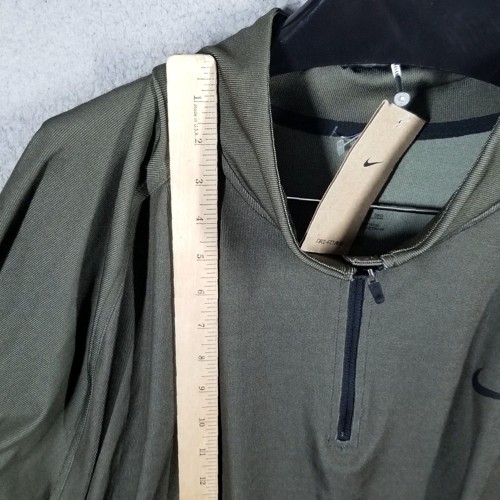 Nike Nike Dri-Fit ADV 1/4 Zip Golf Top Pullover Mens 3XL FD5833-326 NWT Nike Dri-FIT Golf Top 3XL Mens Zip 1/4 Advanced Fit Pullover Size US XXL / EU 58 / 5 - 4 Thumbnail