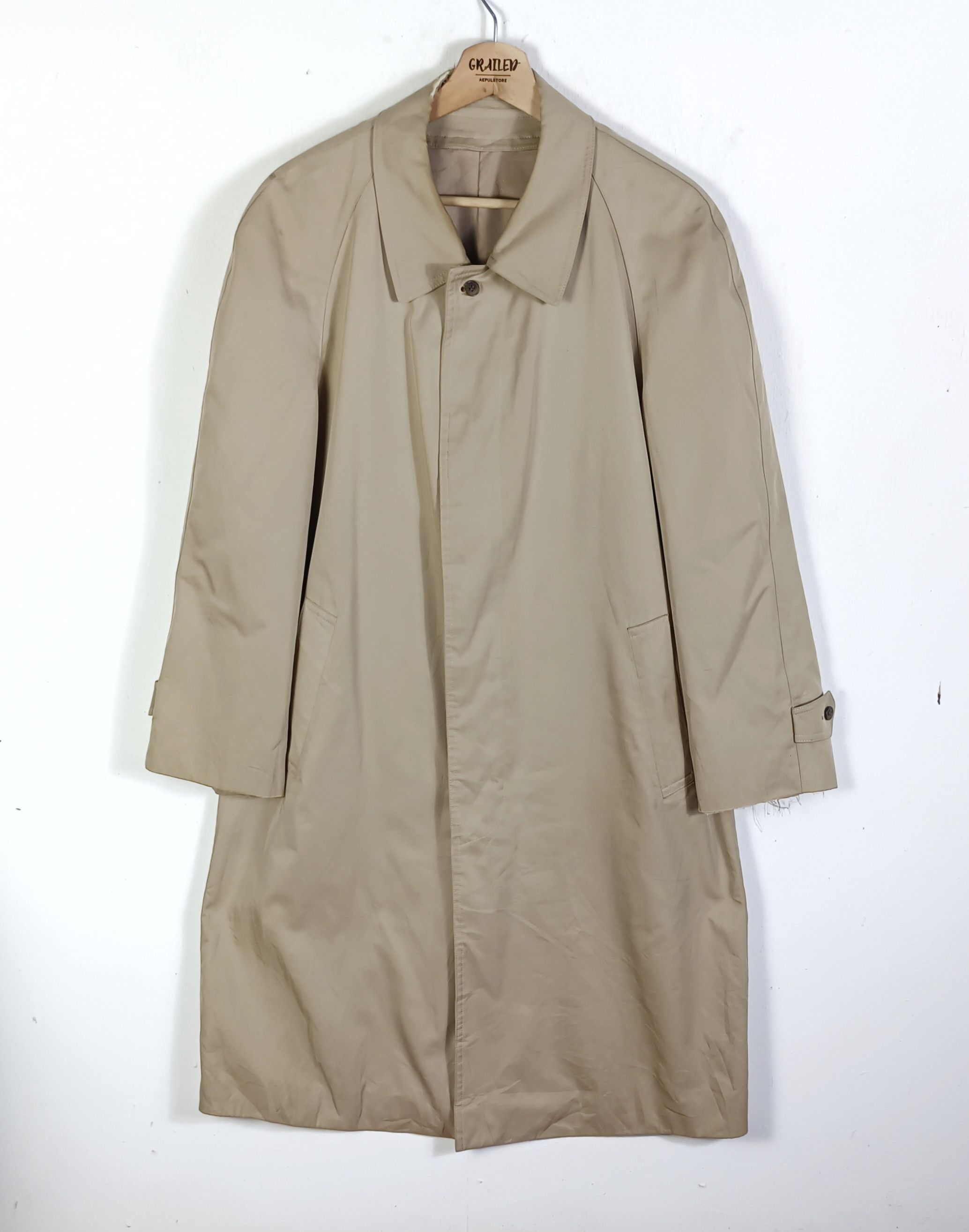 Yves Saint Laurent Vintage💥💥Yves Saint Laurent Homme Trench Cout Size US L / EU 52-54 / 3 - 2 Thumbnail
