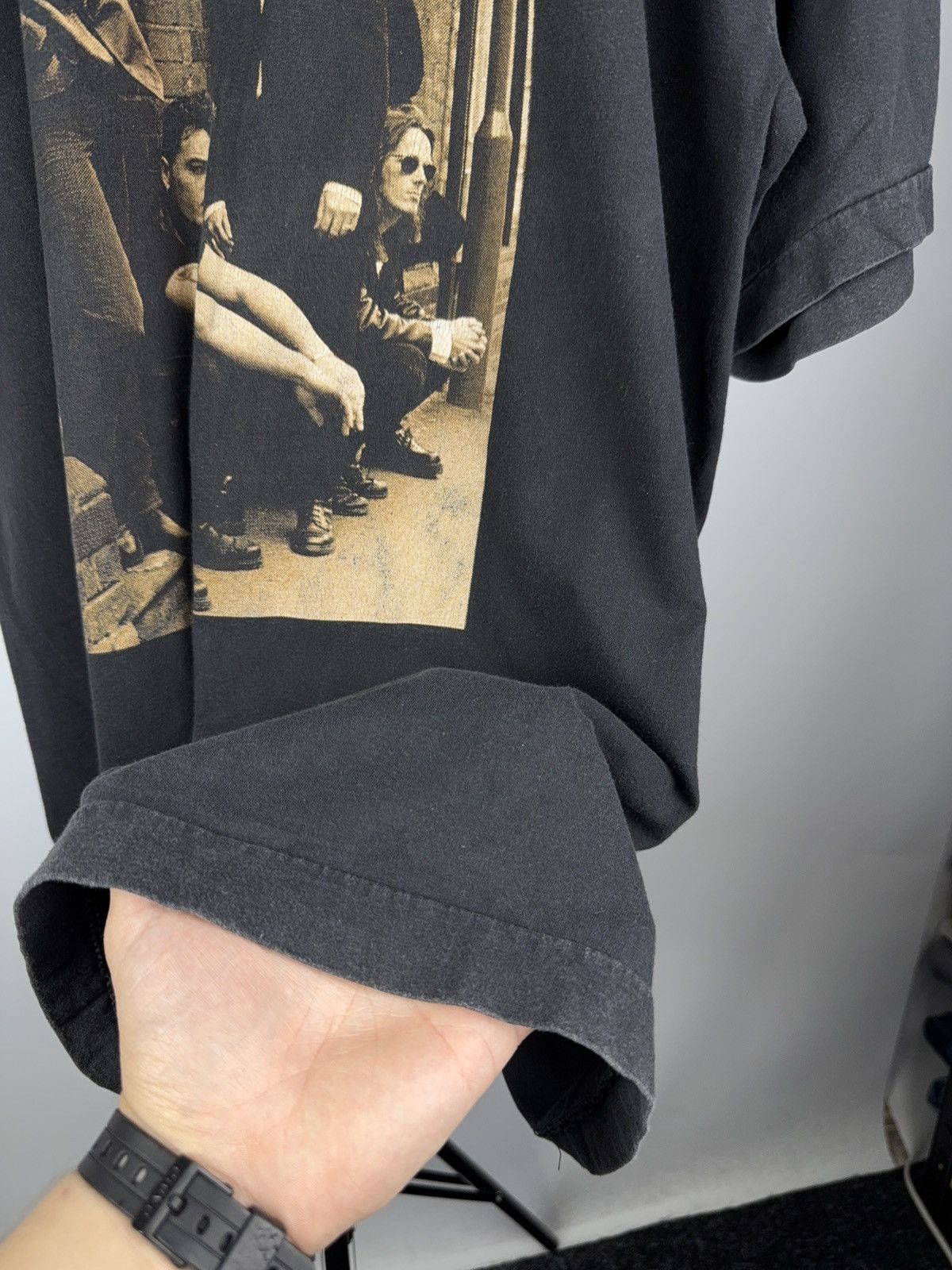 Band Tees VTG 1993 Jammed On Demand Tour T-Shirt UK Dates Rock Tee Size US XL / EU 56 / 4 - 4 Thumbnail