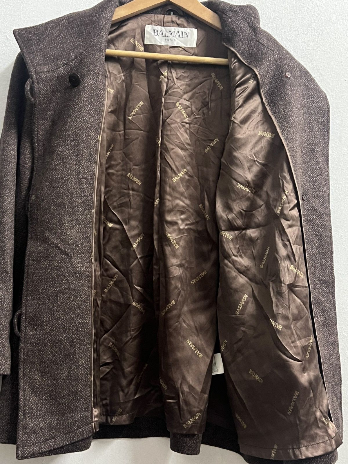Balmain Balmain classic luxury jacket wool 3 button Size US XL / EU 56 / 4 - 3 Thumbnail