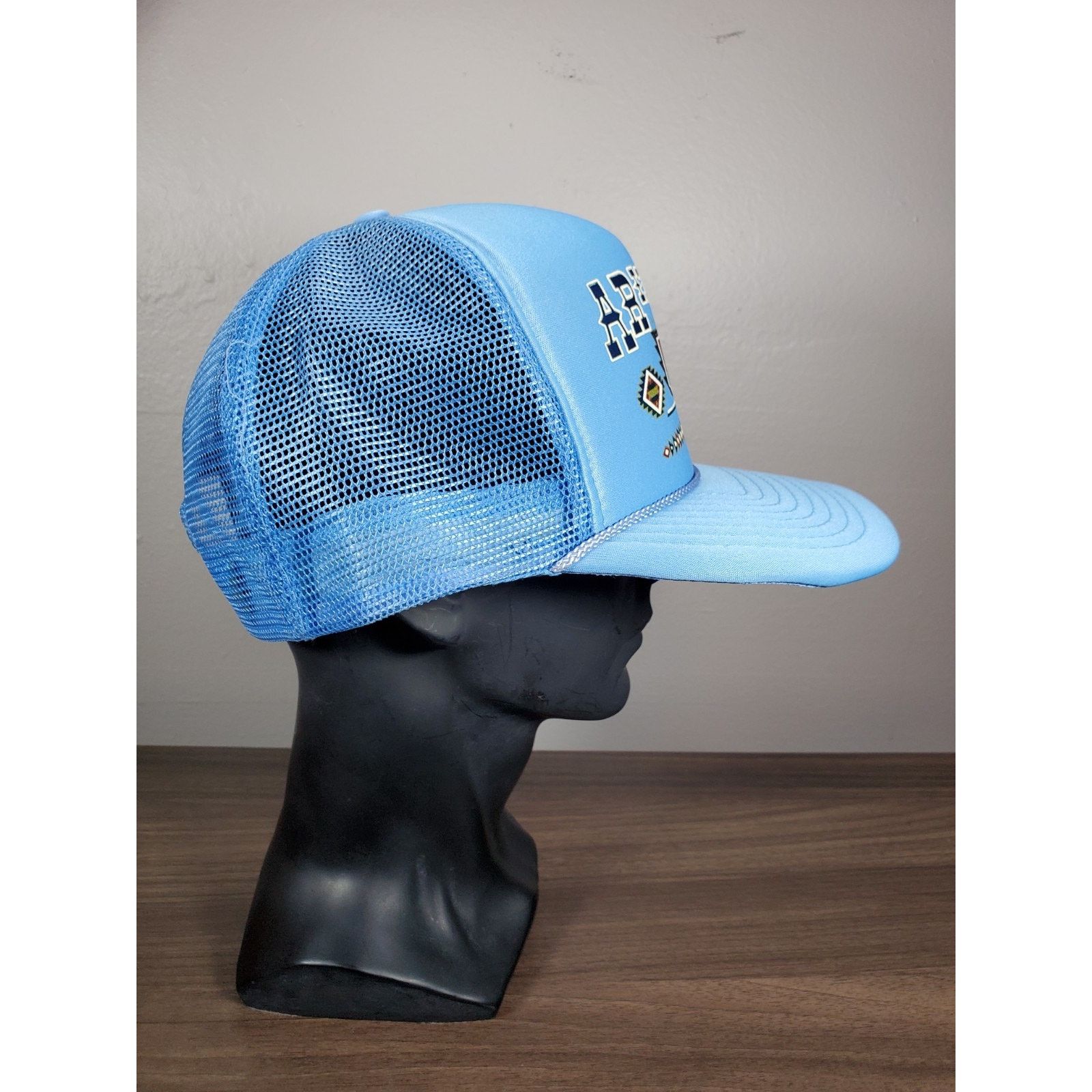 Vintage Arizona Wildcats Cactus Sunset Trucker Hat Mesh Snapback Cap Size ONE SIZE - 6 Thumbnail