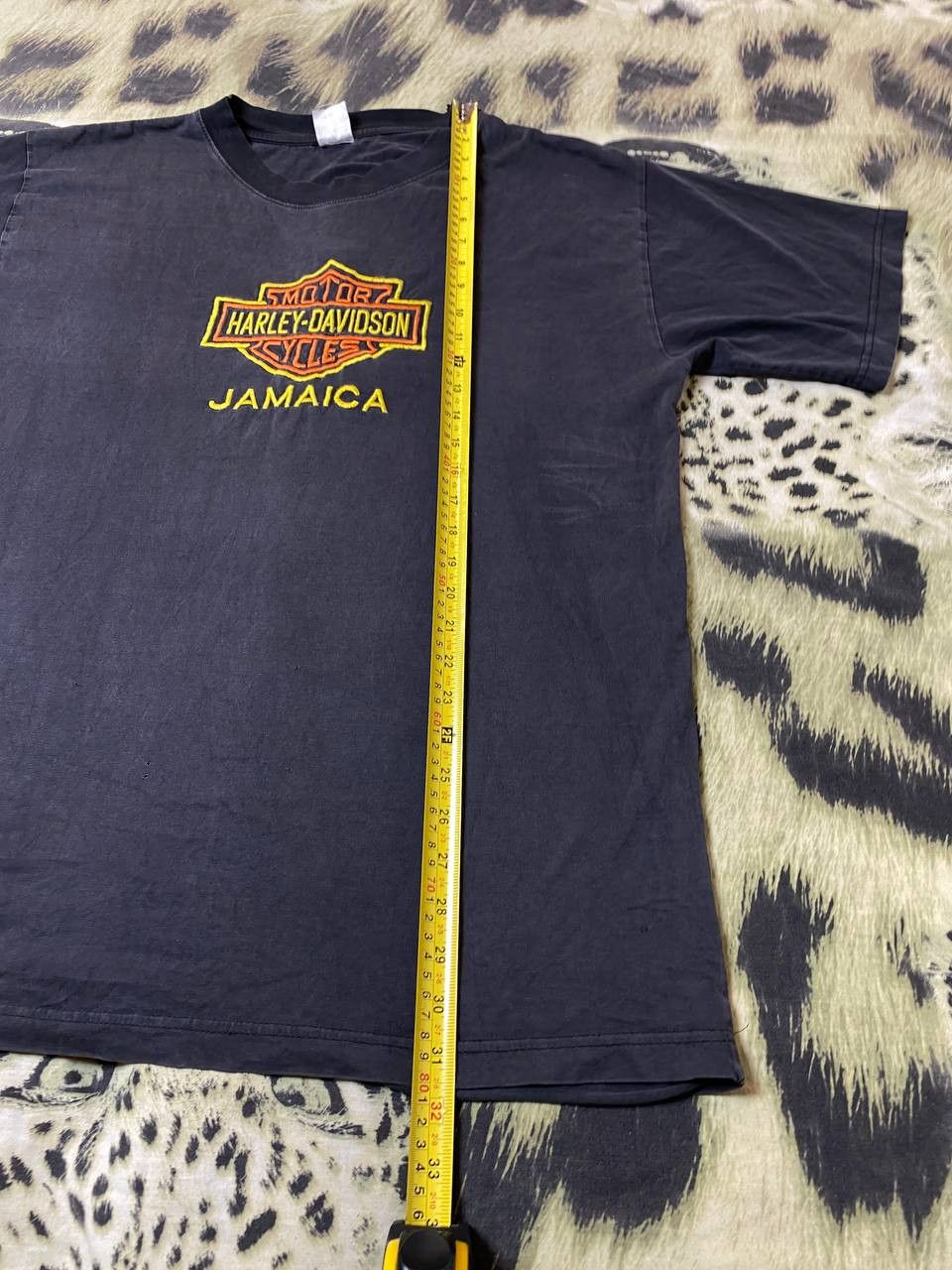 Harley Davidson Vintage T-Shirt Harley Davidson big logo crazy Y2K Size US XXL / EU 58 / 5 - 11 Thumbnail