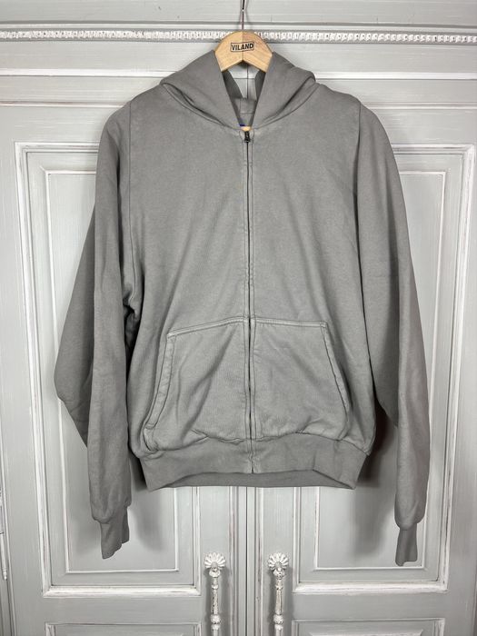 Gap YEEZY GAP UNRELEASED ZIP UP HOODIE SIZE M GREY | Grailed