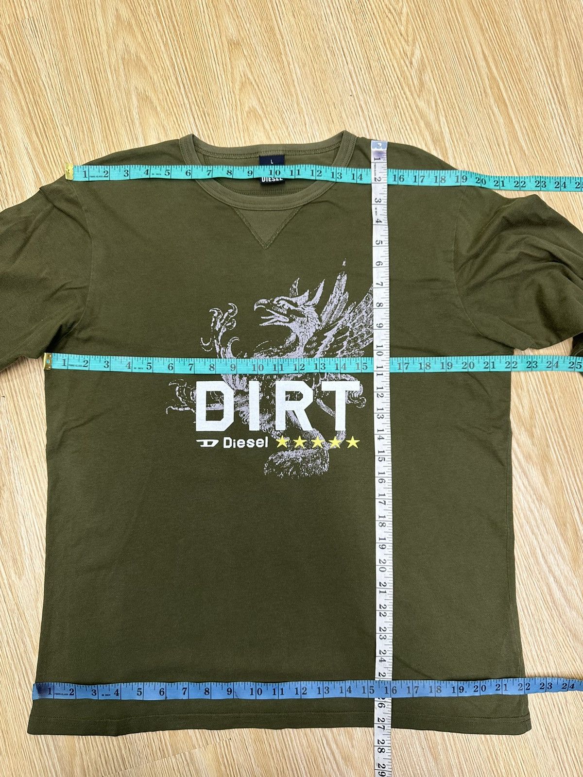 Diesel Diesel DIRT Long Sleeve Shirt A236 Size US M / EU 48-50 / 2 - 4 Thumbnail