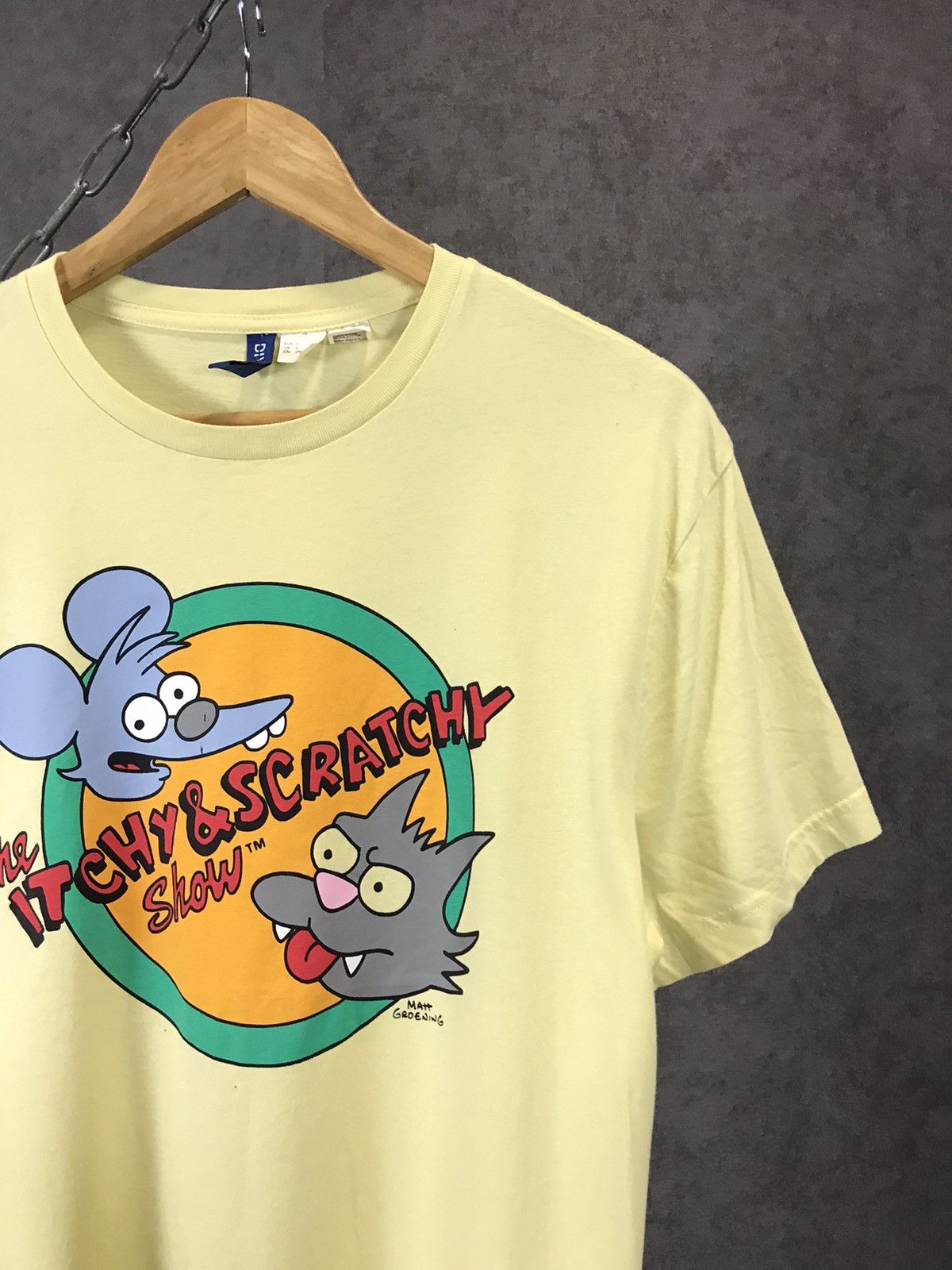 The Simpsons The Itchy & Scratchy show the Simpsons cult movie comics tee Size US S / EU 44-46 / 1 - 2 Thumbnail