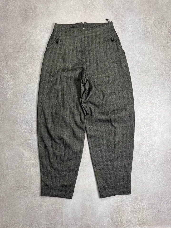Kenzo Kenzo Defile Lana Wool Pants Rare 42 Size US 28 / EU 44 - 1 Thumbnail