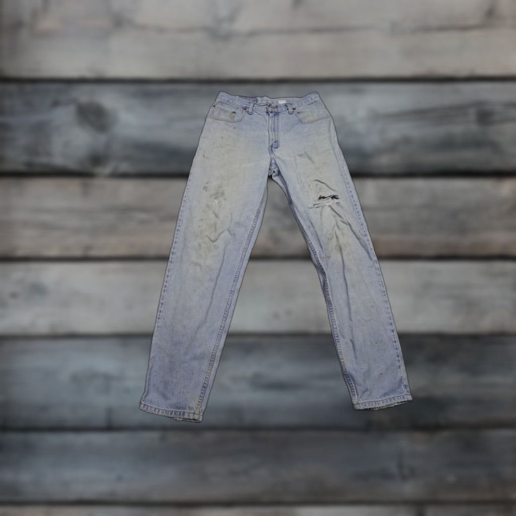 Levi's VINTAGE Levi's 560 Jeans Men 32x34 Blue Baggy Light Denim Loose Fit Tapered Leg Size US 32 / EU 48 - 1 Thumbnail