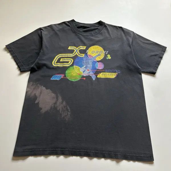Vintage Vintage 1999 X Games T Shirt XL 90s Faded Black Extreme Art Size US XL / EU 56 / 4 - 1 Thumbnail