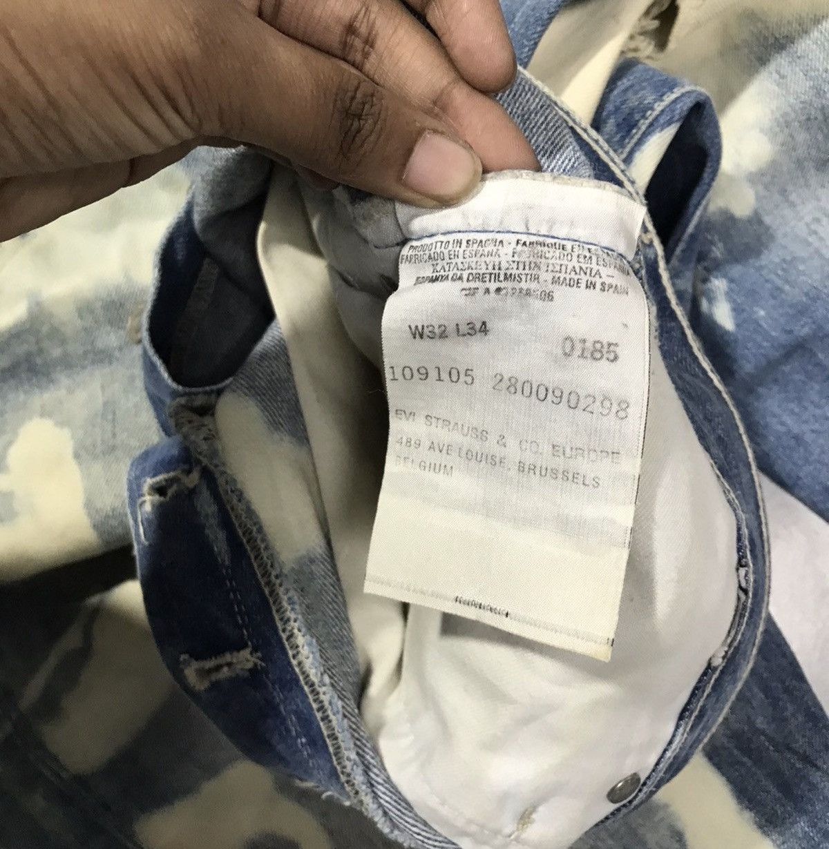 Levi's Vintage Levi’s engineer bucklebelt denim Size US 34 / EU 50 - 5 Thumbnail