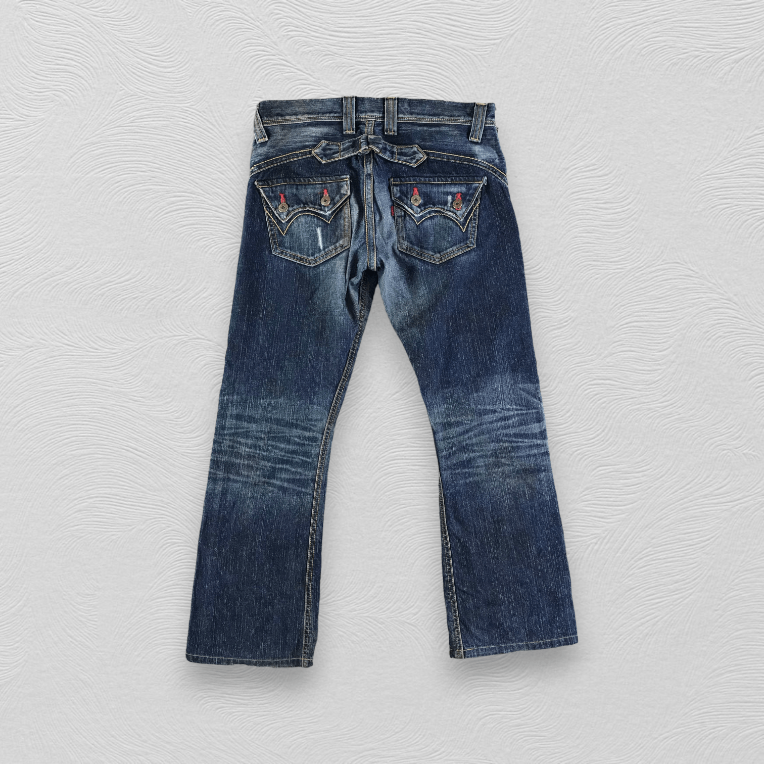 Edwin Vintage Edwin Jeans Blue Denim KJ2303 Size US 30 / EU 46 - 2 Thumbnail